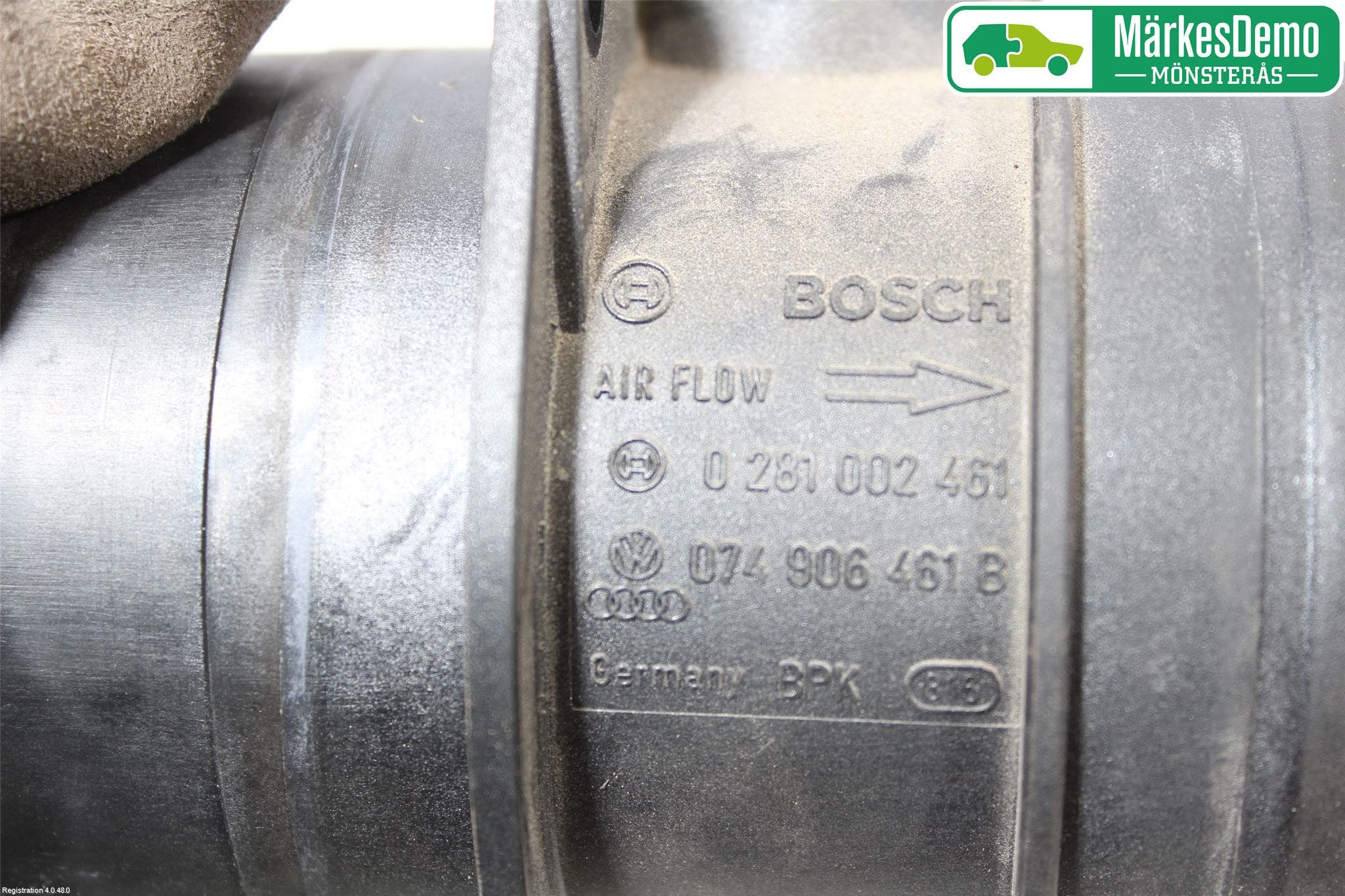 Volkswagen VW PASSAT 05-11 Injluftmassamätare