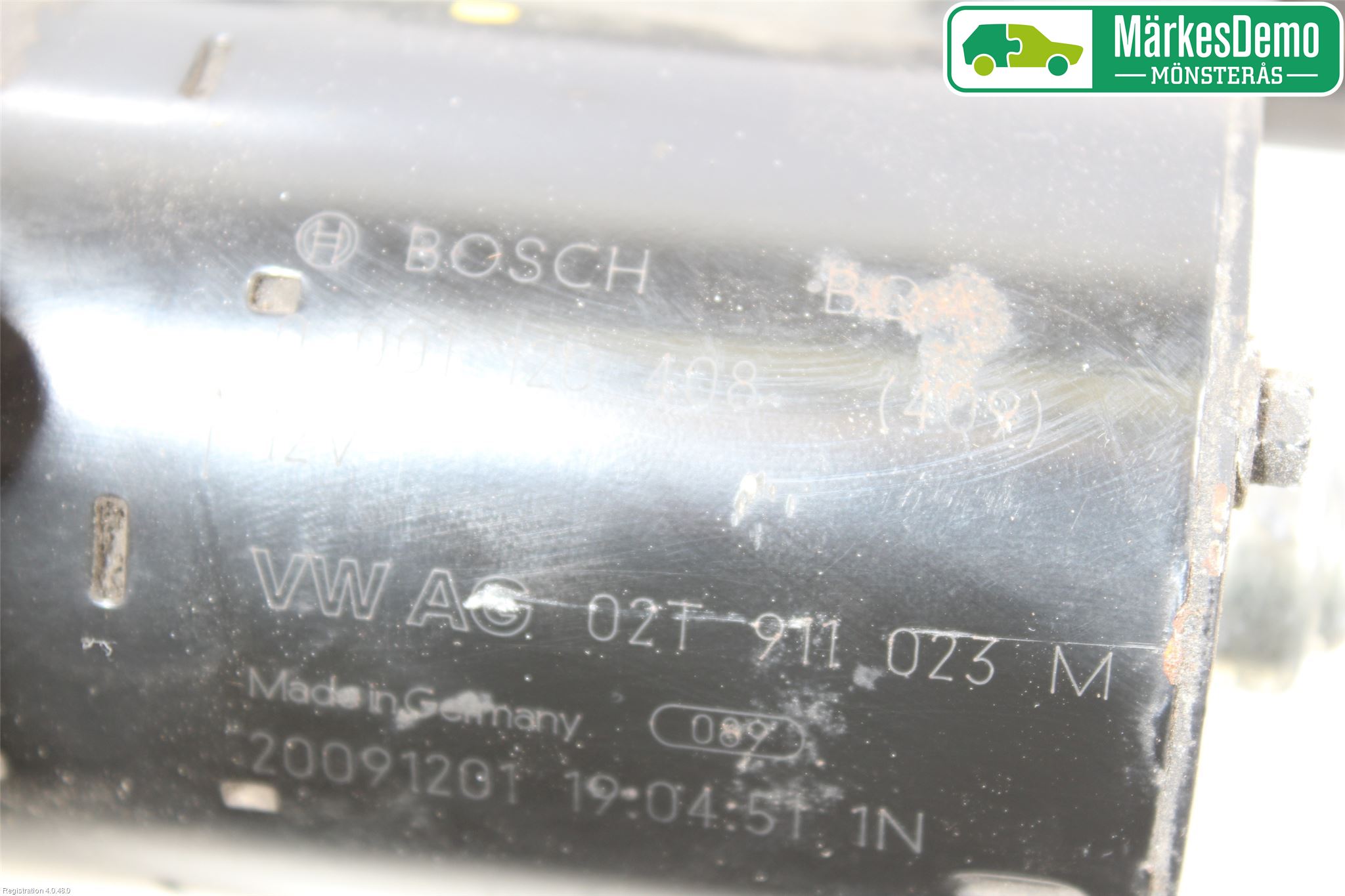 Volkswagen VW GOLF VI 09-13 Startmotor
