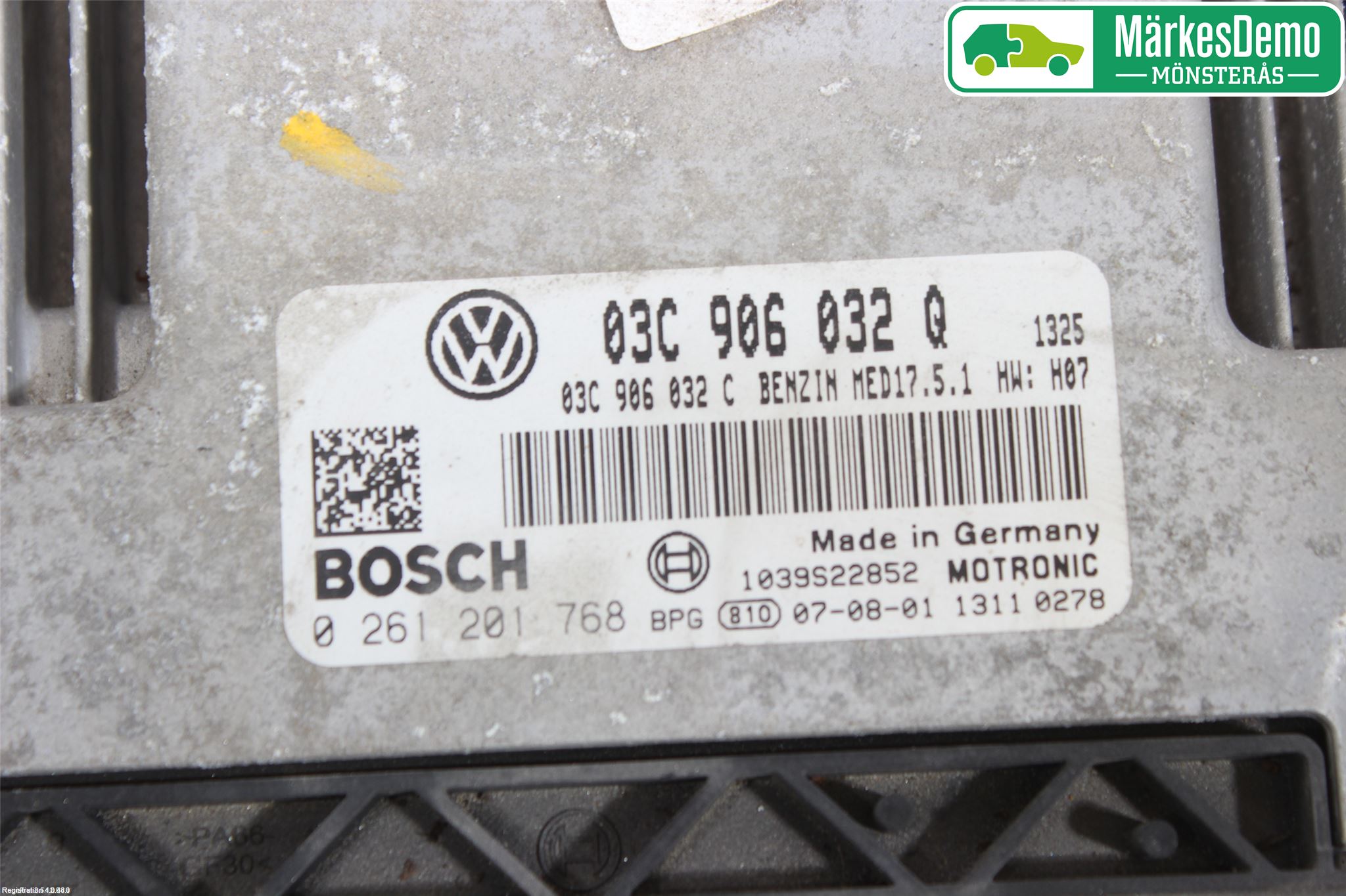 Volkswagen VW GOLF PLUS/CROSS GOLF 04-14 Styrenhet Insprut Bensin