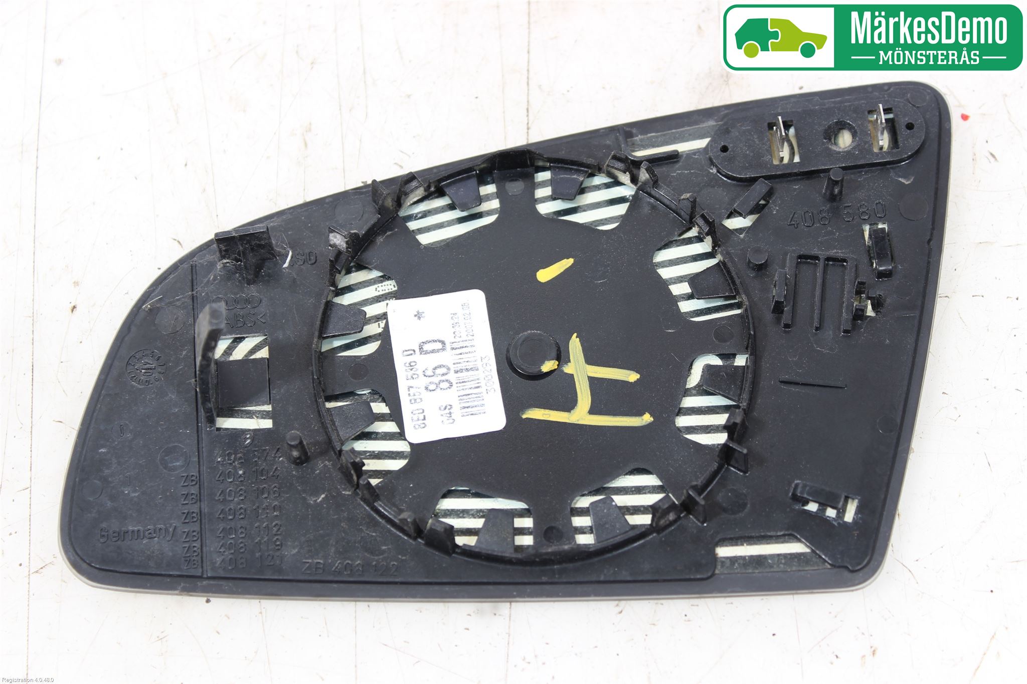 Audi A6/S6     05-11 Spegelglas Hö