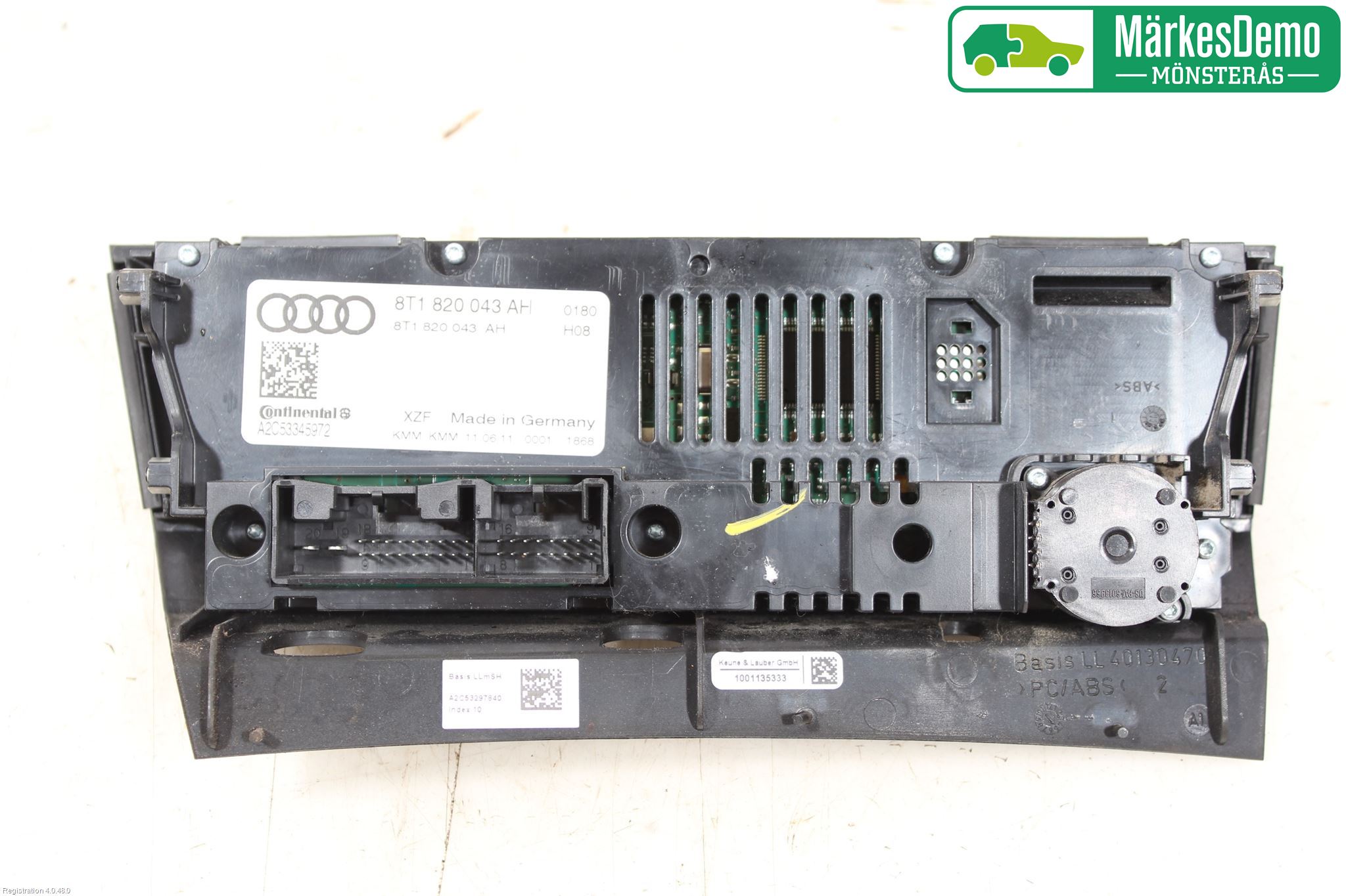 Audi A4/S4 08-11 Ac Styrenhet Ac Manöveren