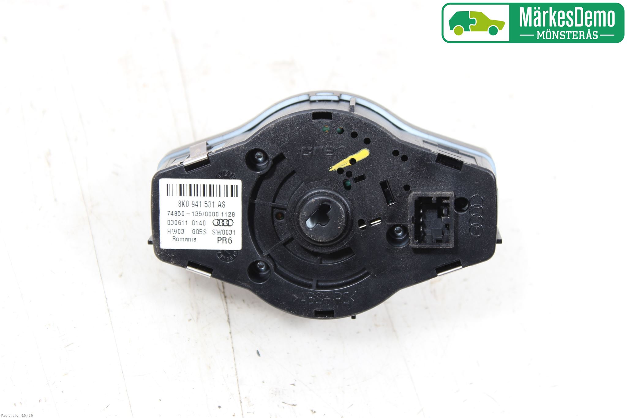 Audi A4/S4 08-11 Strömställare Ljus