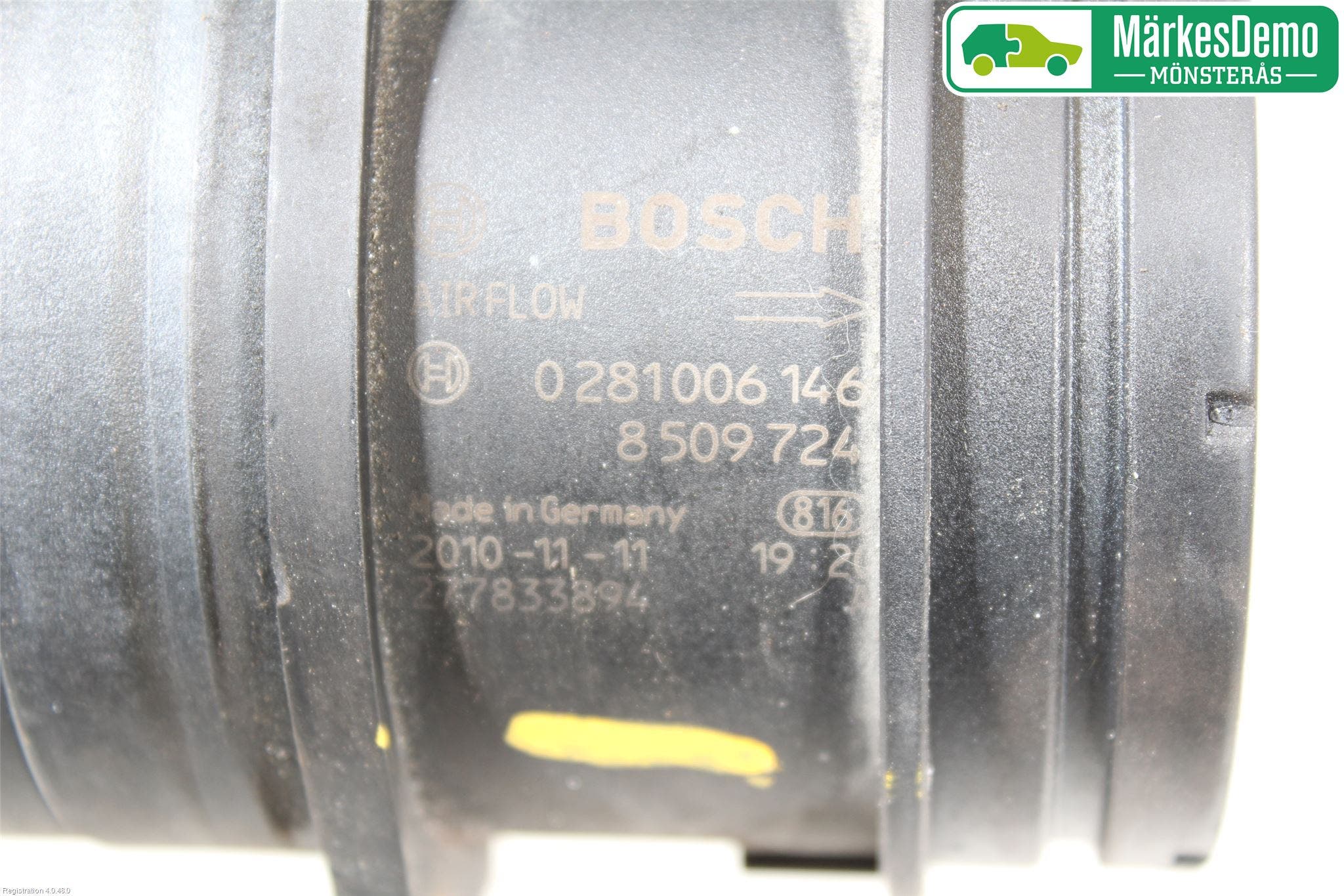 BMW X1 E84 10-15 Injluftmassamätare