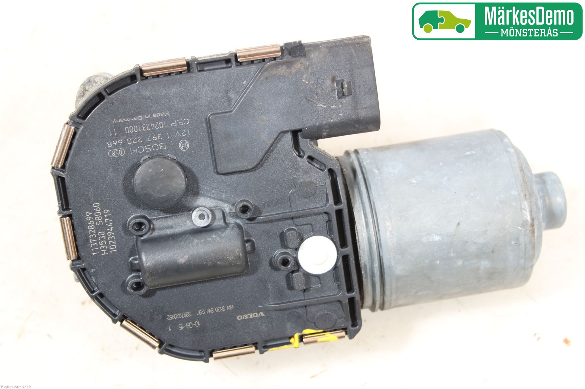 Volvo XC60 09-13 Torkarmotor Vindruta