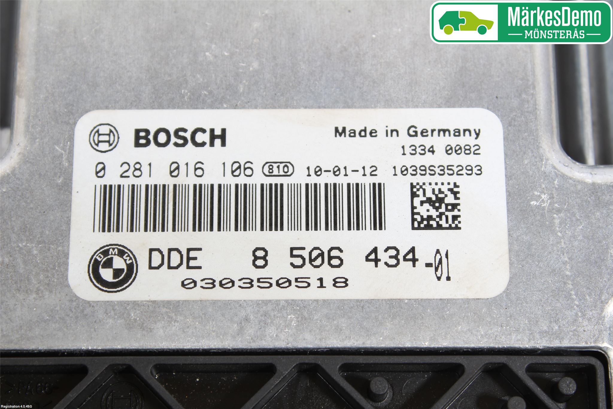 BMW 1 E87/81 5D/3D 03-11 Styrenhet Insprut Bensin