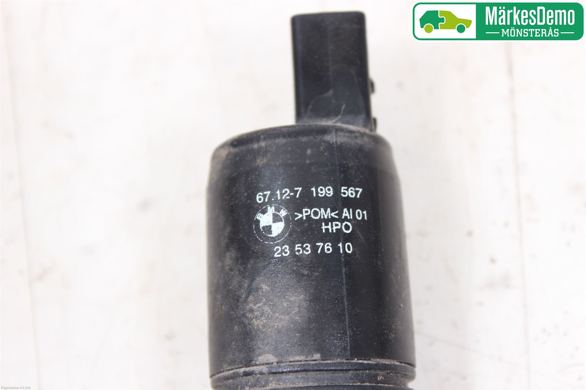 BMW 3 E90/91 SED/TOU 05-12 Spolarpump Baklucka