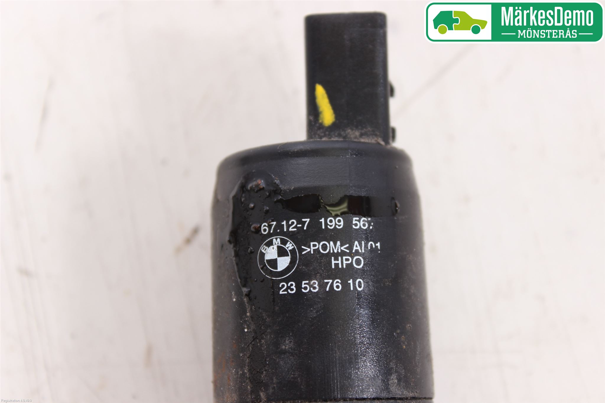 BMW 1 E87/81 5D/3D 03-11 Spolarpump Baklucka