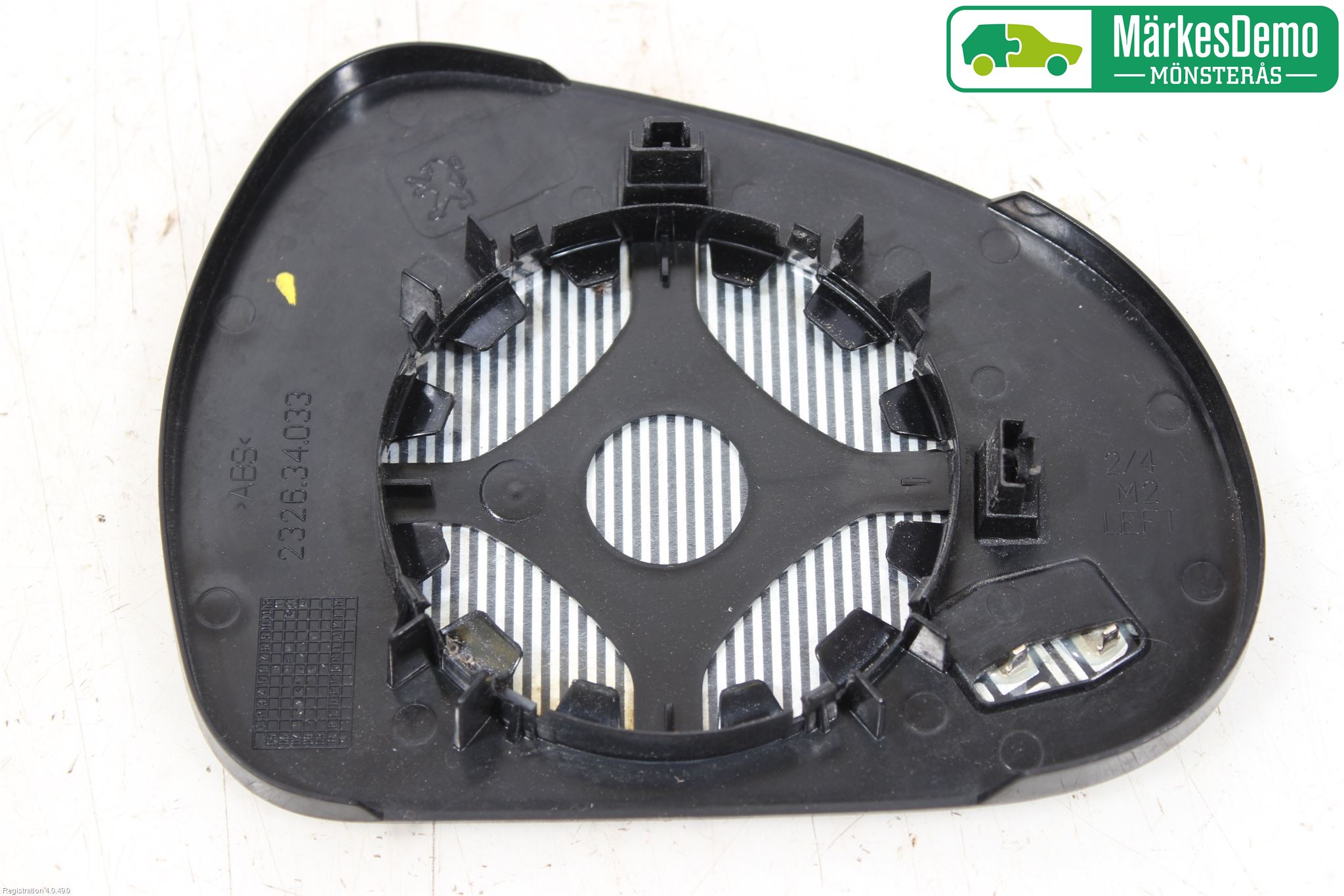 Peugeot 207 Spegelglas Vä