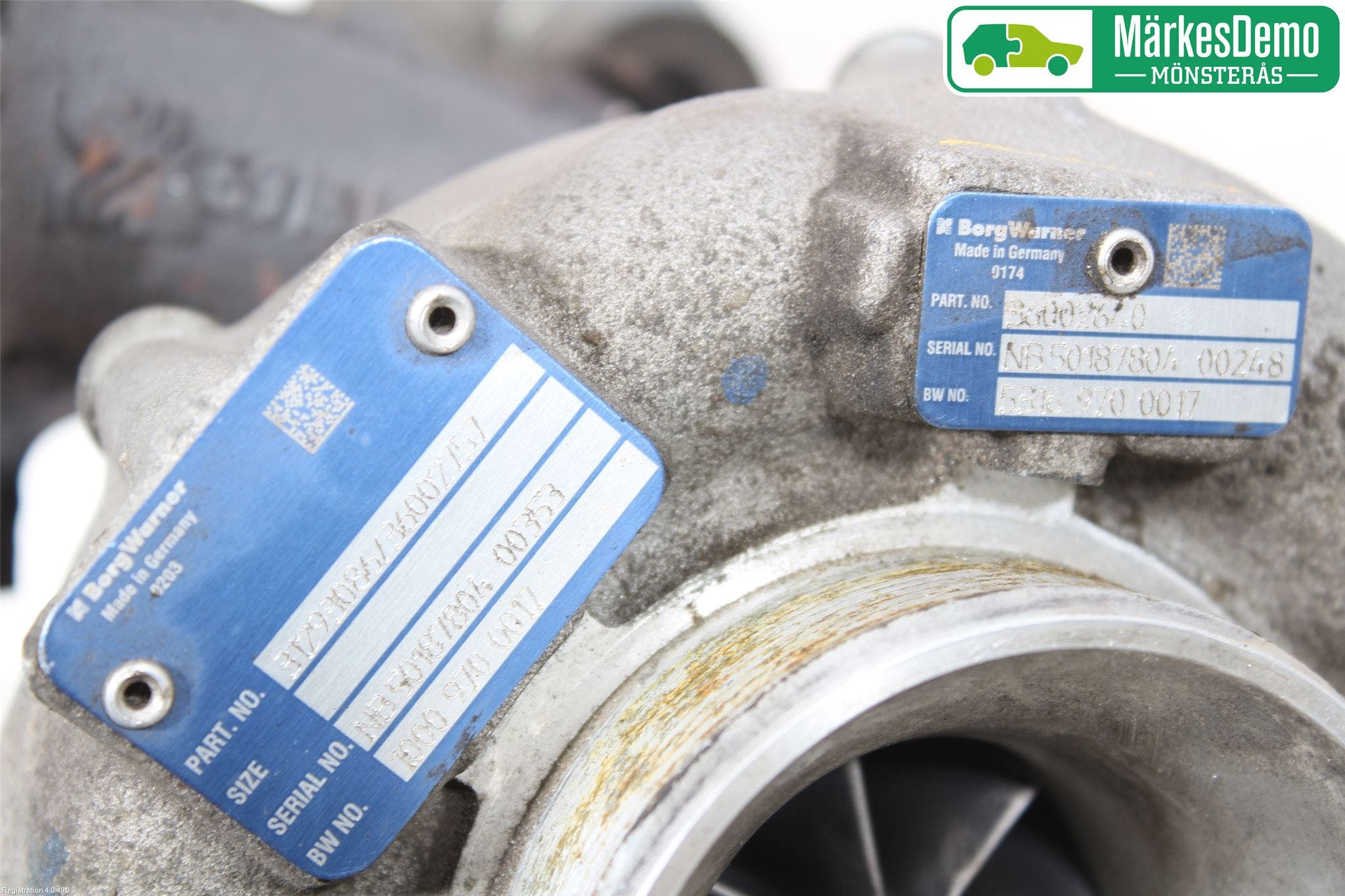 Volvo V60 11-13 Turboaggregat