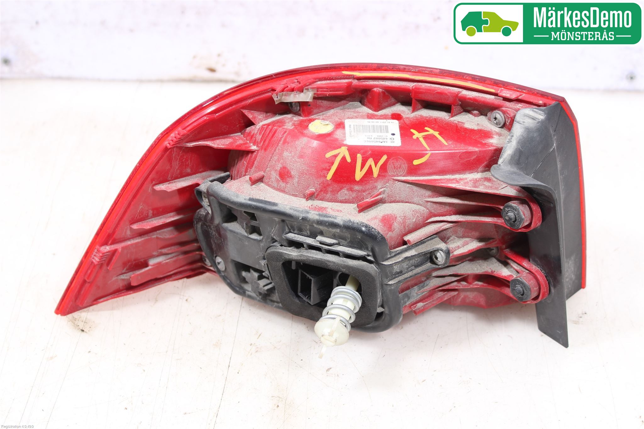 Volkswagen VW PASSAT 11-14 Bakljus Höger