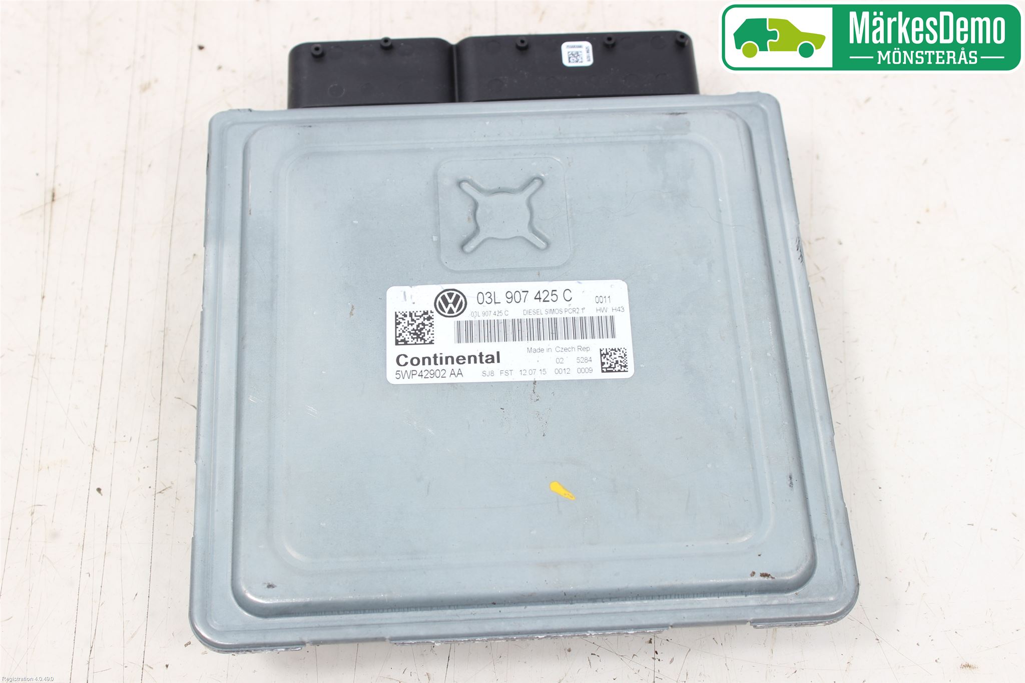 Volkswagen VW CADDY 16-20 Styrenhet Inspump Diesel