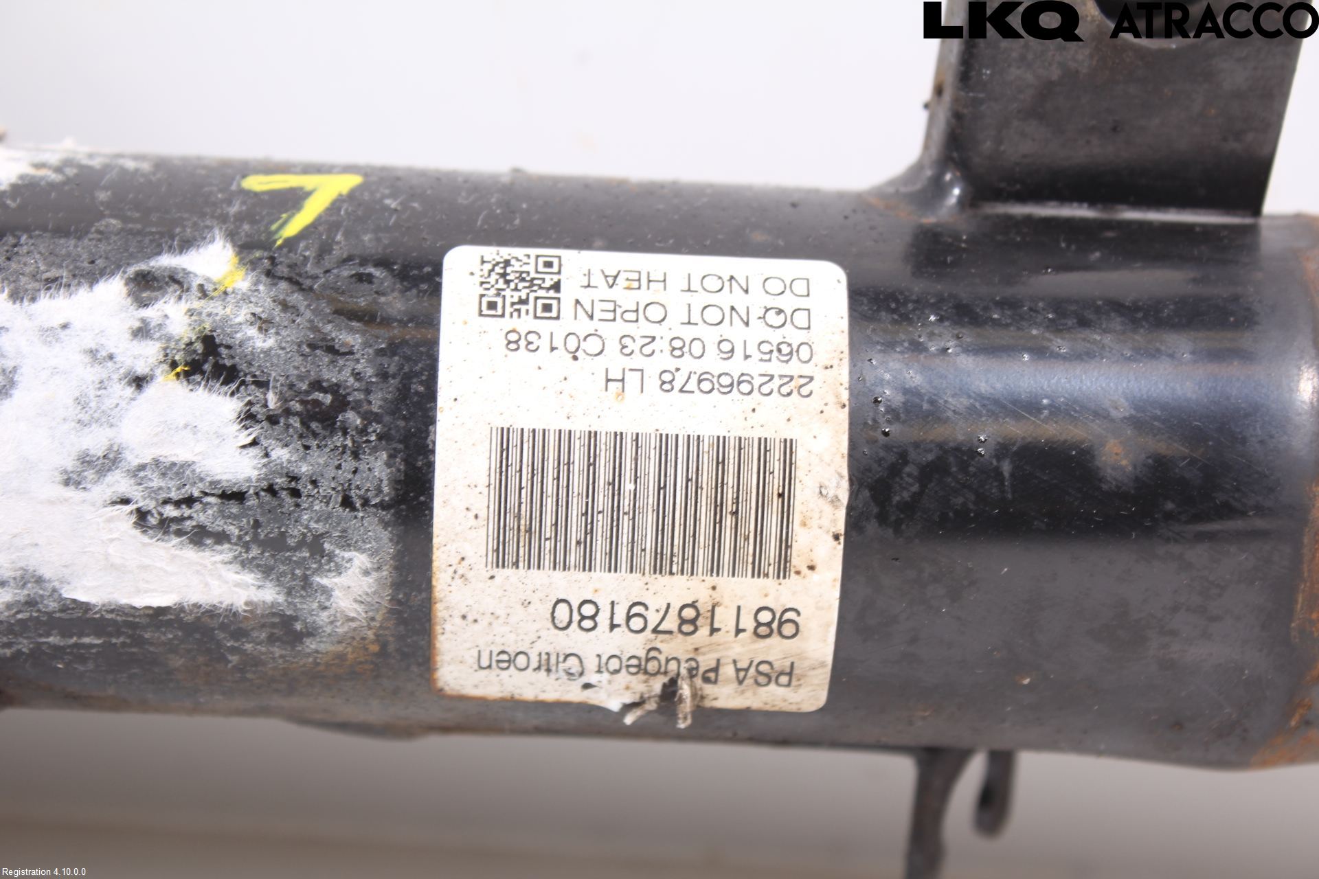 Citroen C4 CACTUS 14-20 Fjäderben Fram Vänster