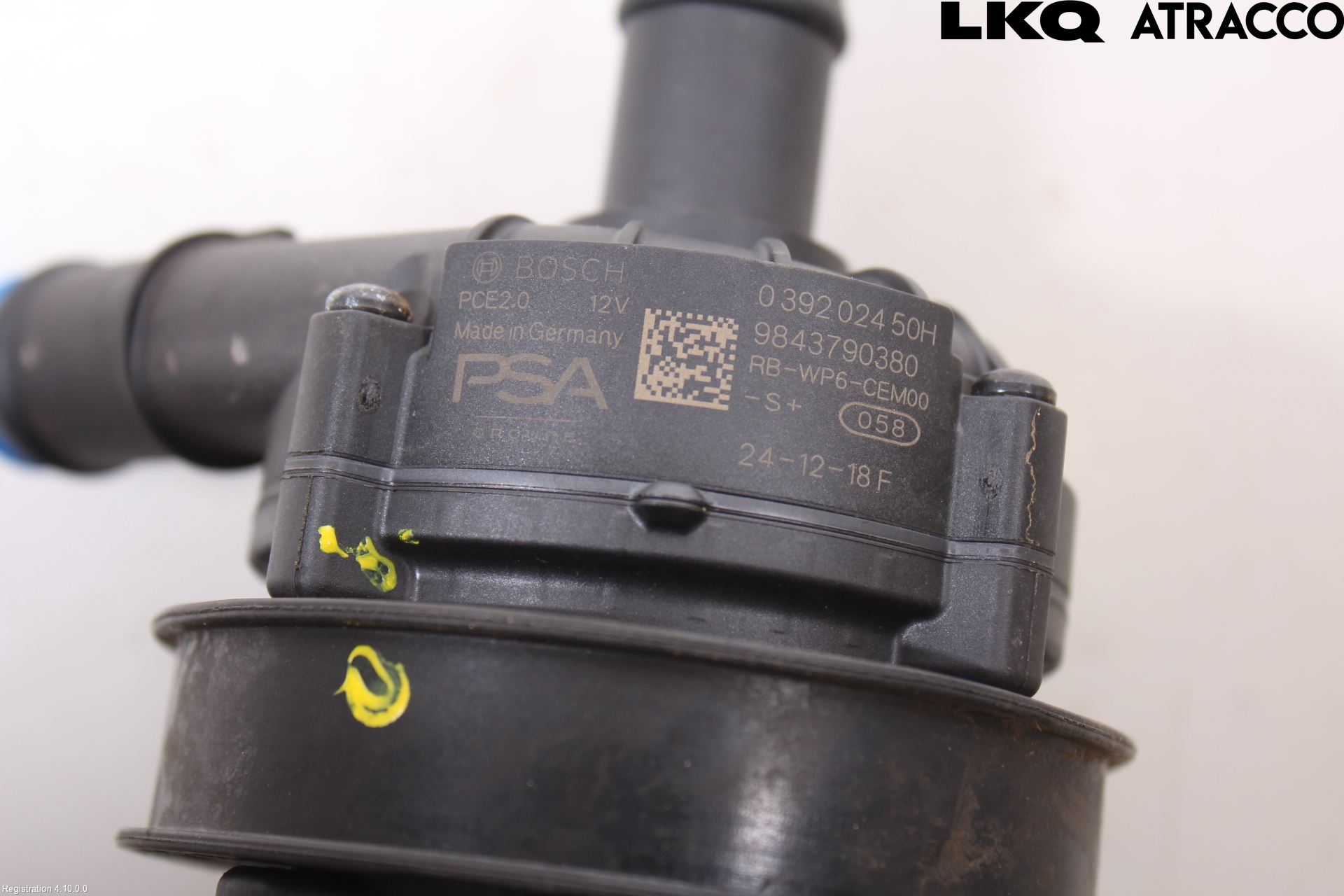 Citroen C3/E-C3 24- Värme Cirkulationspump