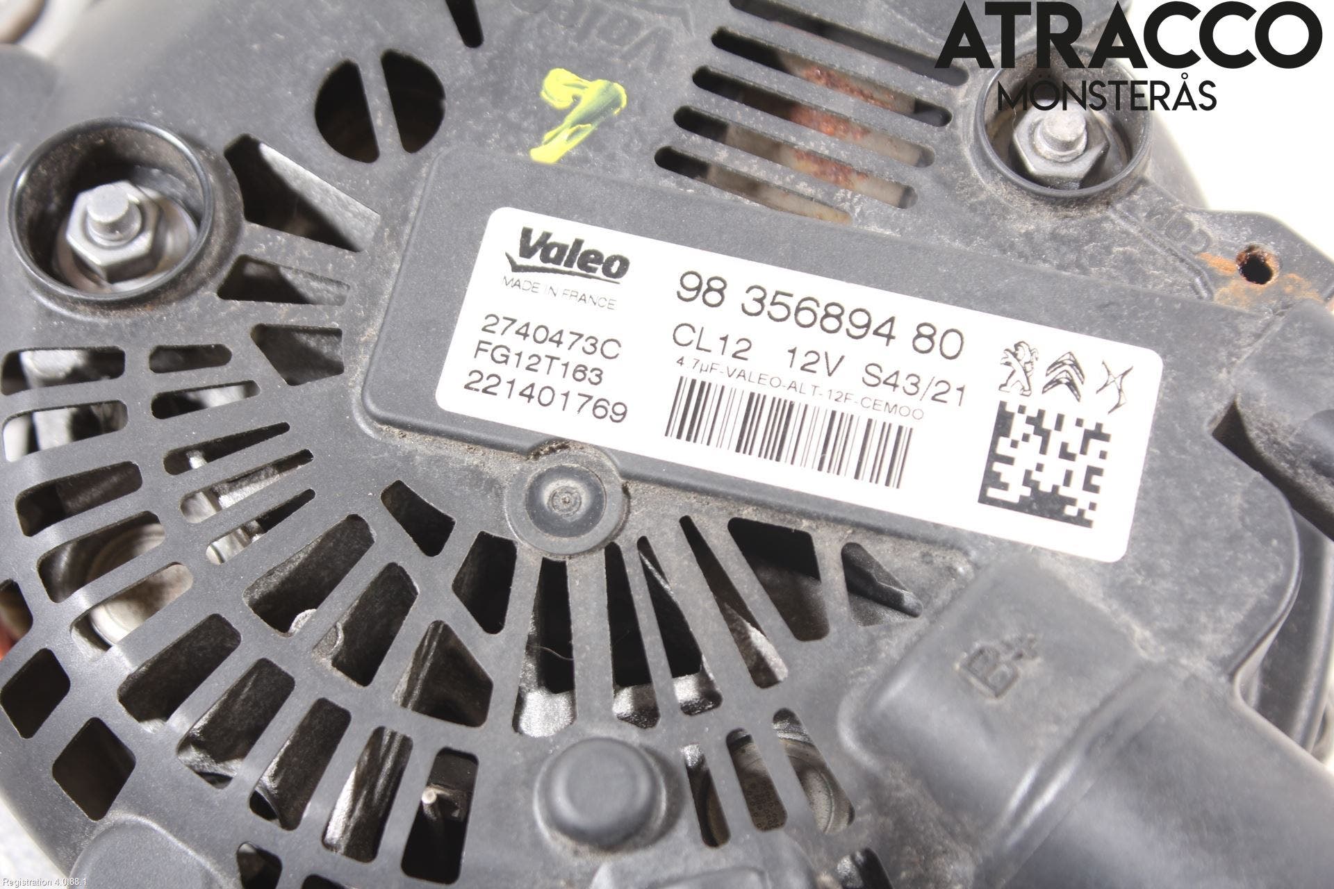 Citroen COTROEN C3 17-24 Generator