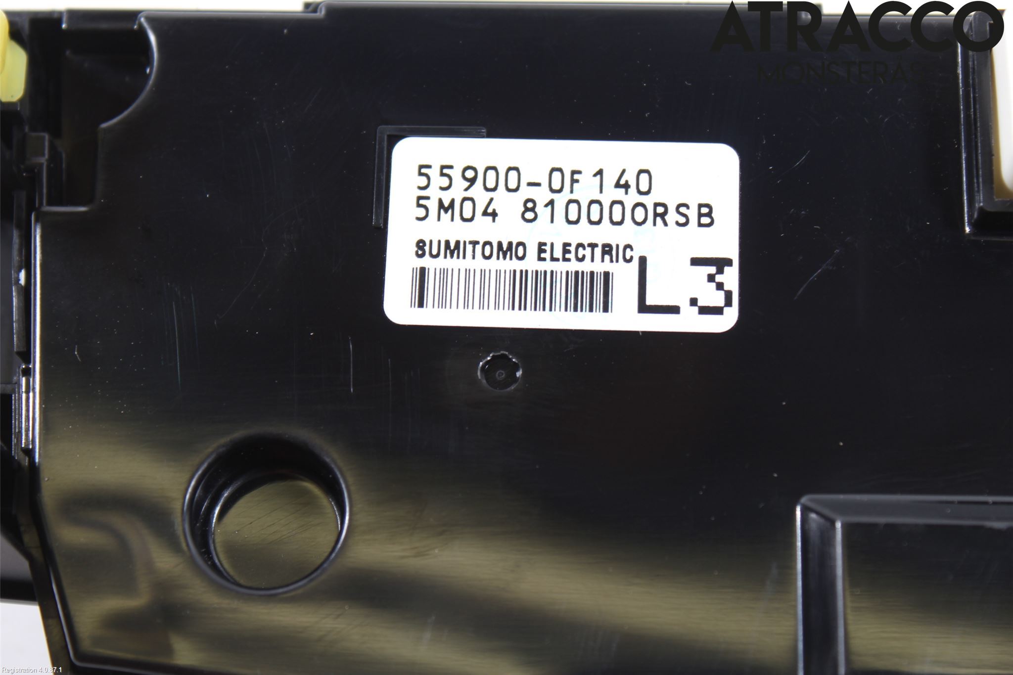 Toyota VERSO 09-18 Ac Styrenhet Ac Manöveren