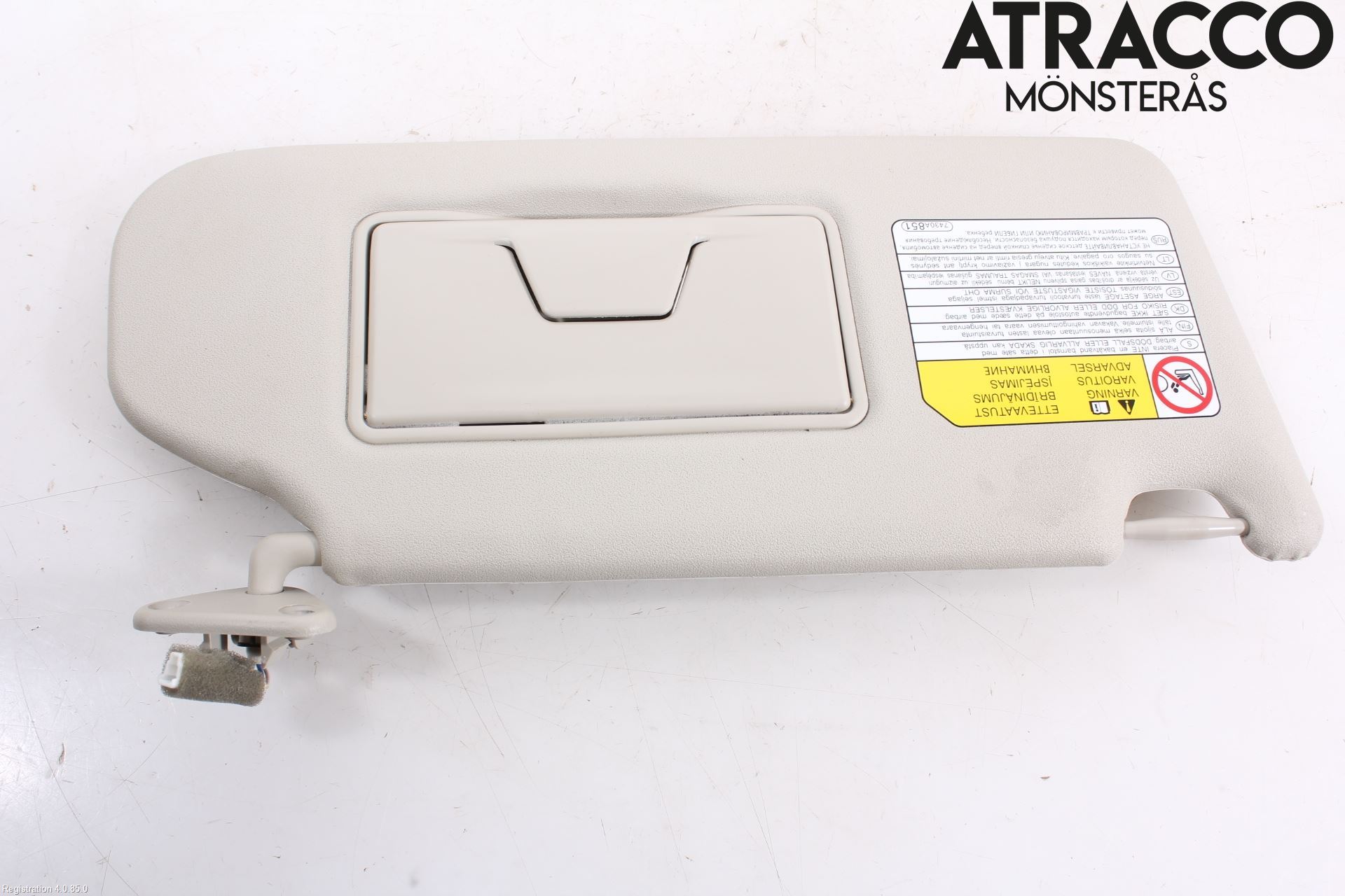 Mitsubishi OUTLANDER 13-21 Solskydd