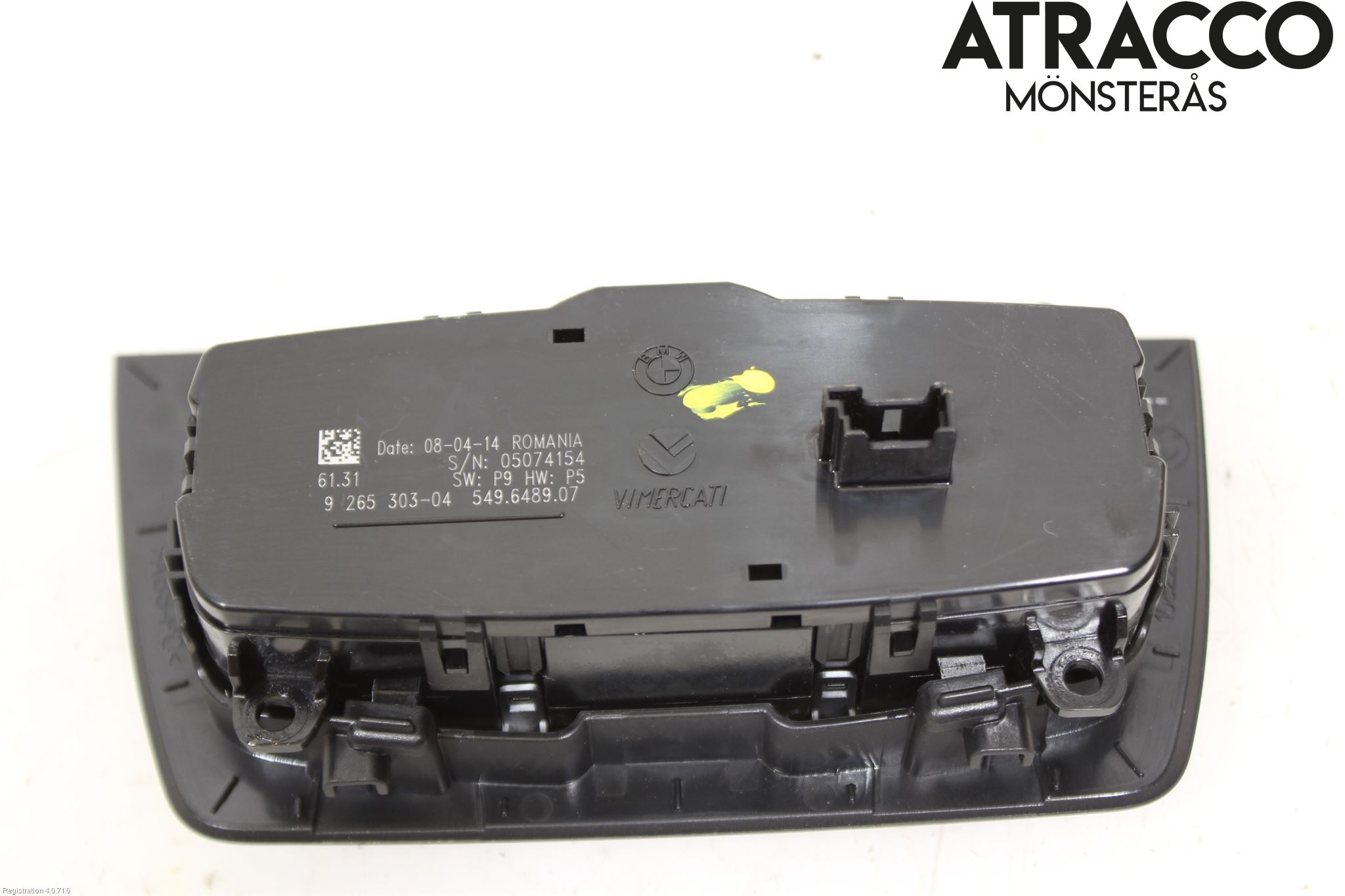 BMW 3 F30/F31/F80 12-19 Strömställare Ljus