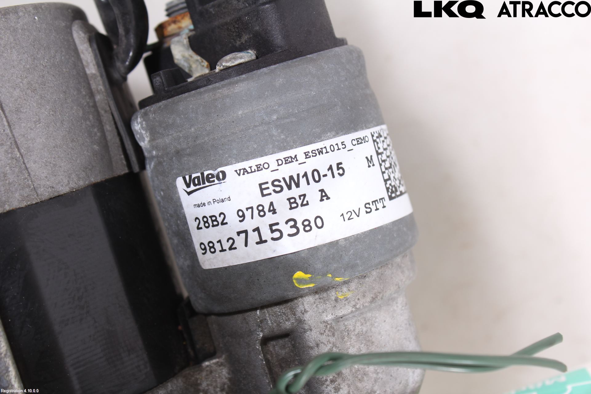 Opel CORSA F, CORSA-E 20- Startmotor