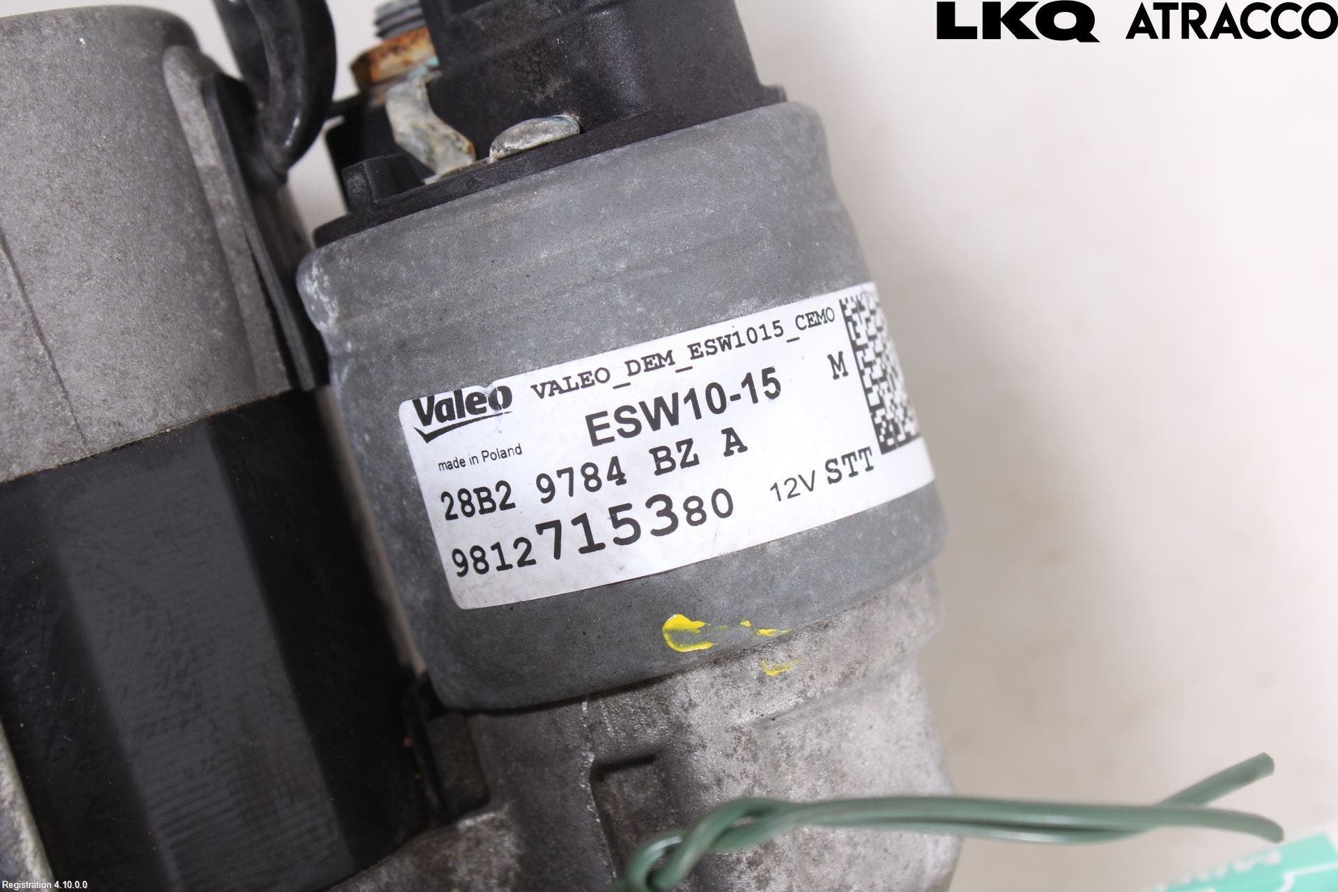 Opel CORSA F, CORSA-E 20- Startmotor