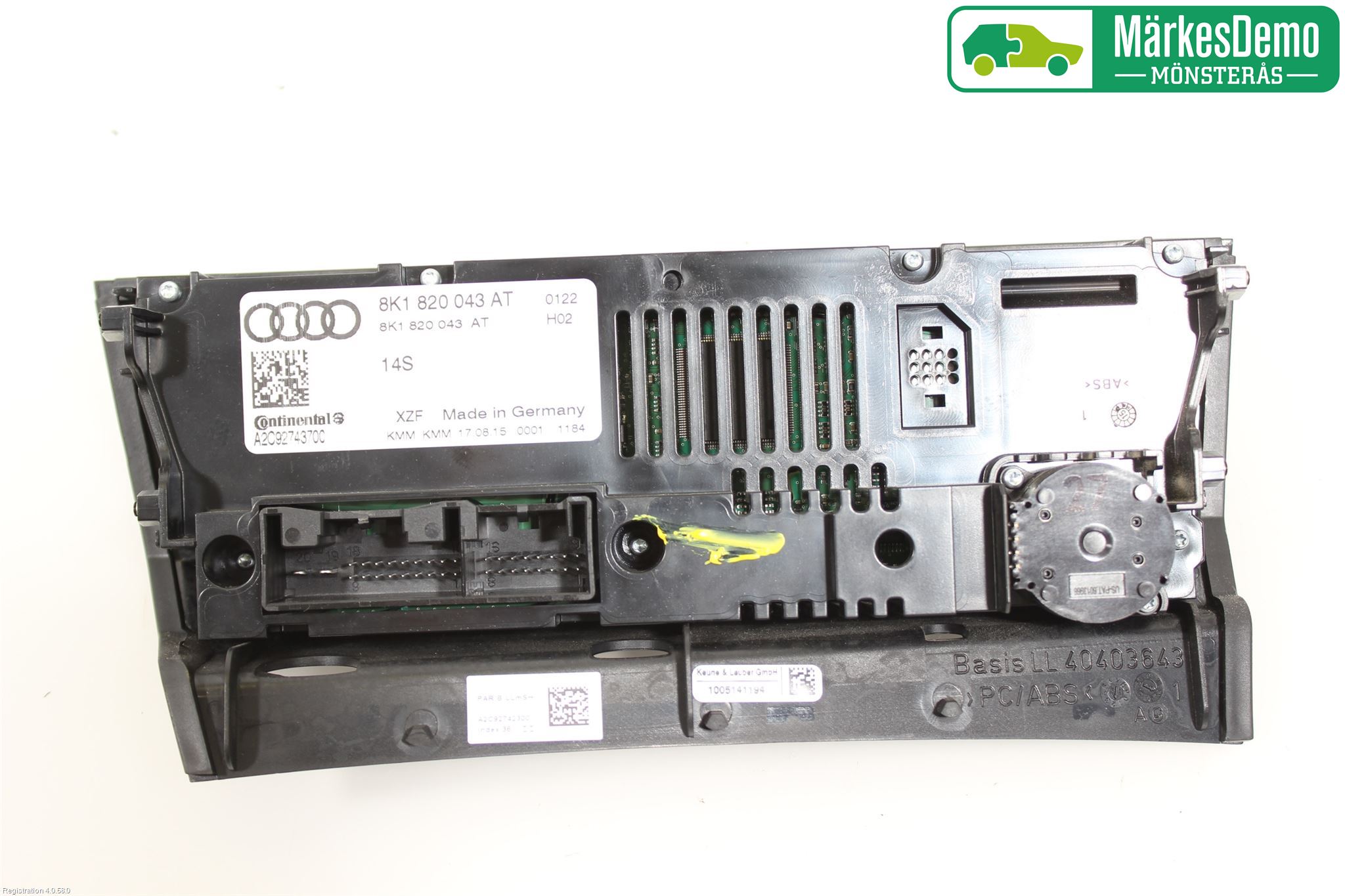 Audi A5 07-16 Ac Styrenhet Ac Manöveren