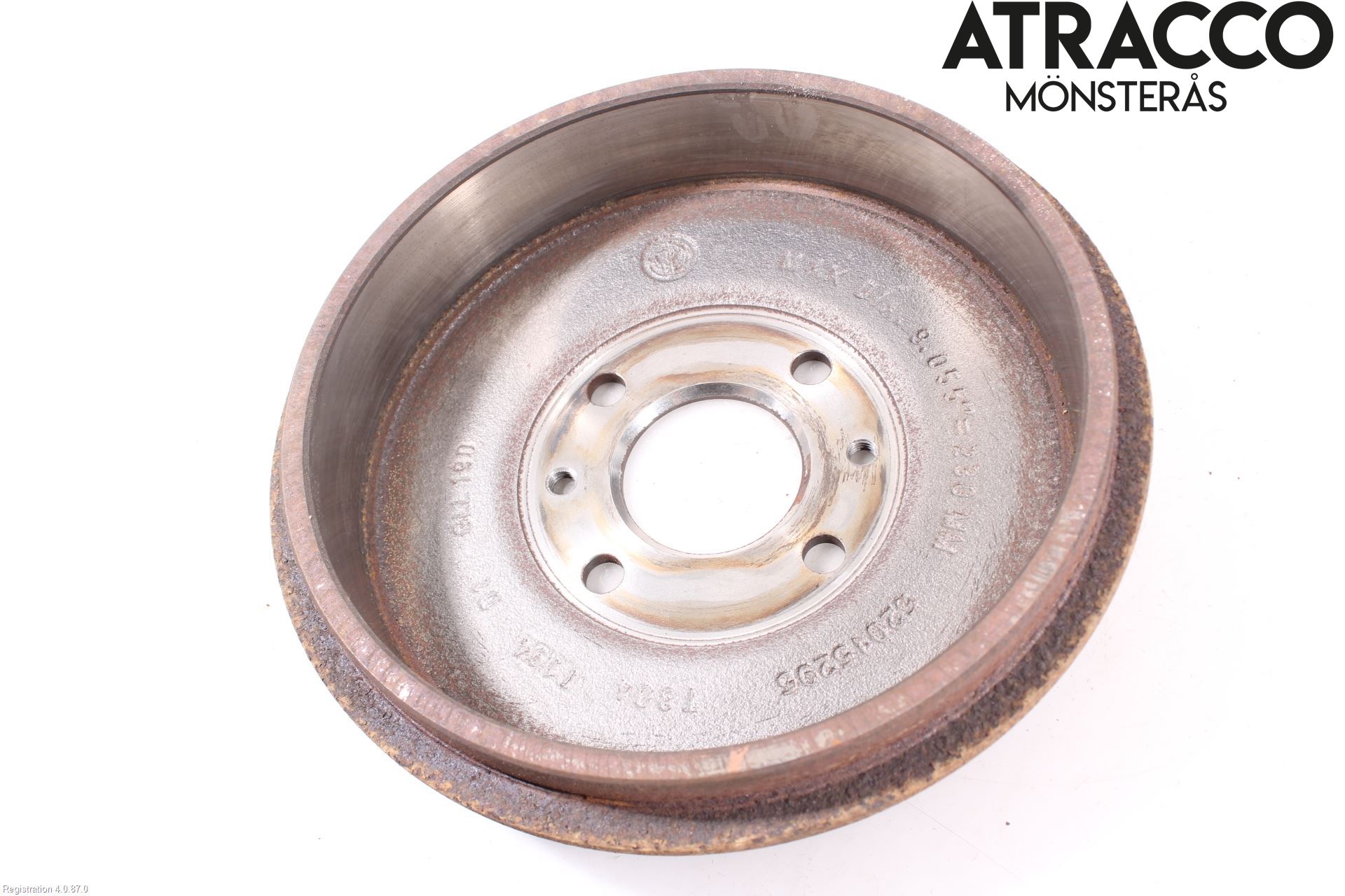 Fiat FIORINO Bromstrumma Bak