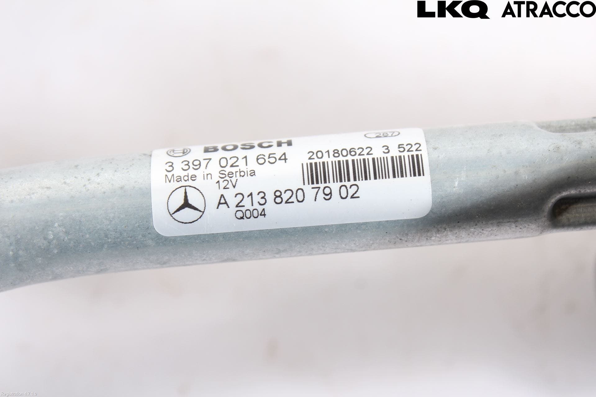 Mercedes-Benz MB E-KLASS (W213) 16-23 Torkarmekanism Vindruta