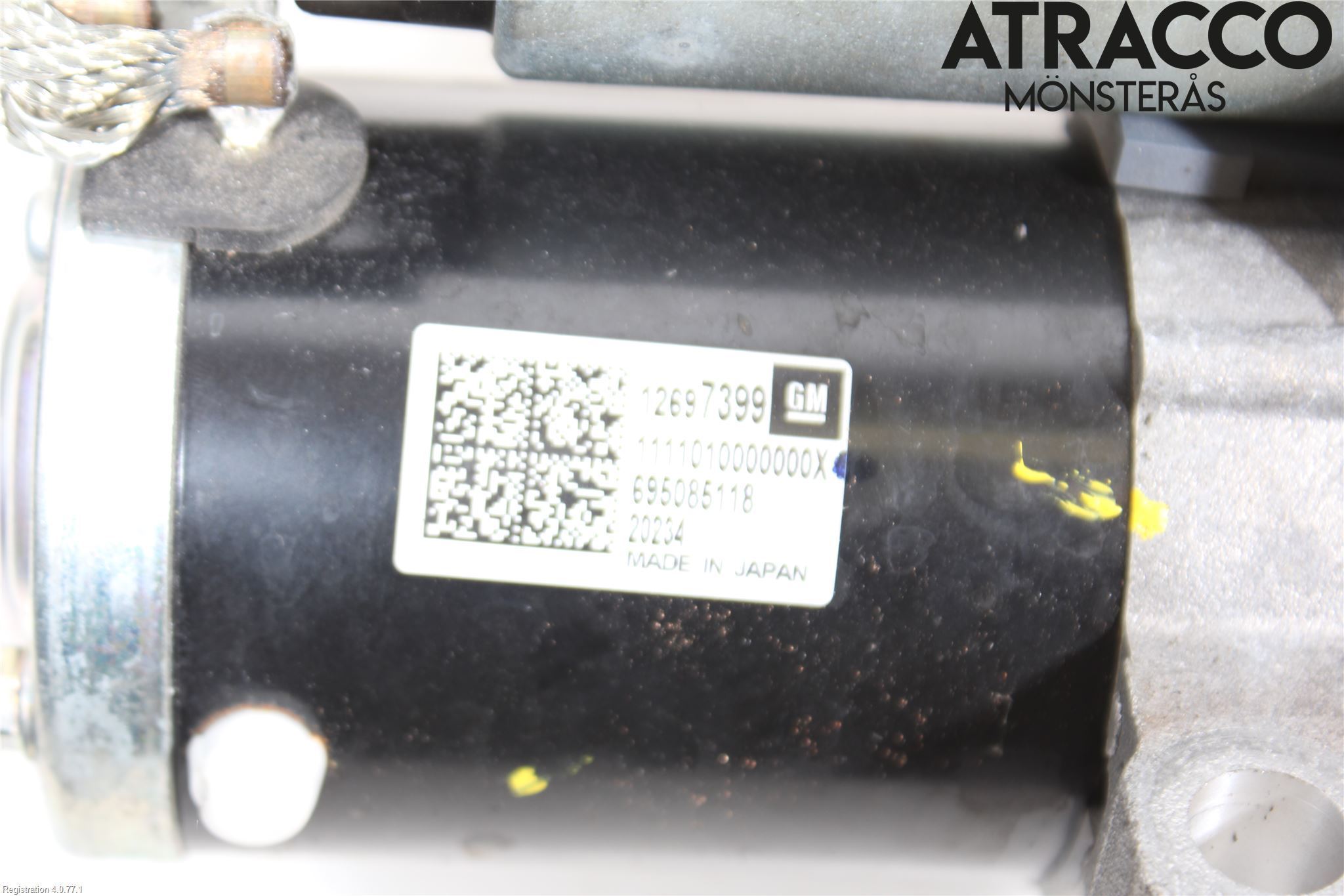 Opel ASTRA K 16-22 Startmotor