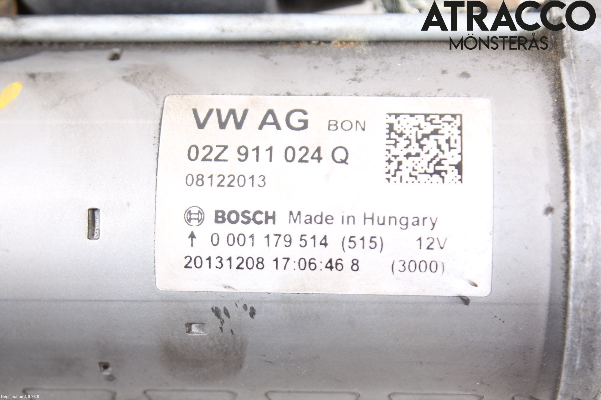 Volkswagen VW GOLF / E-GOLF VII 13-20 Startmotor