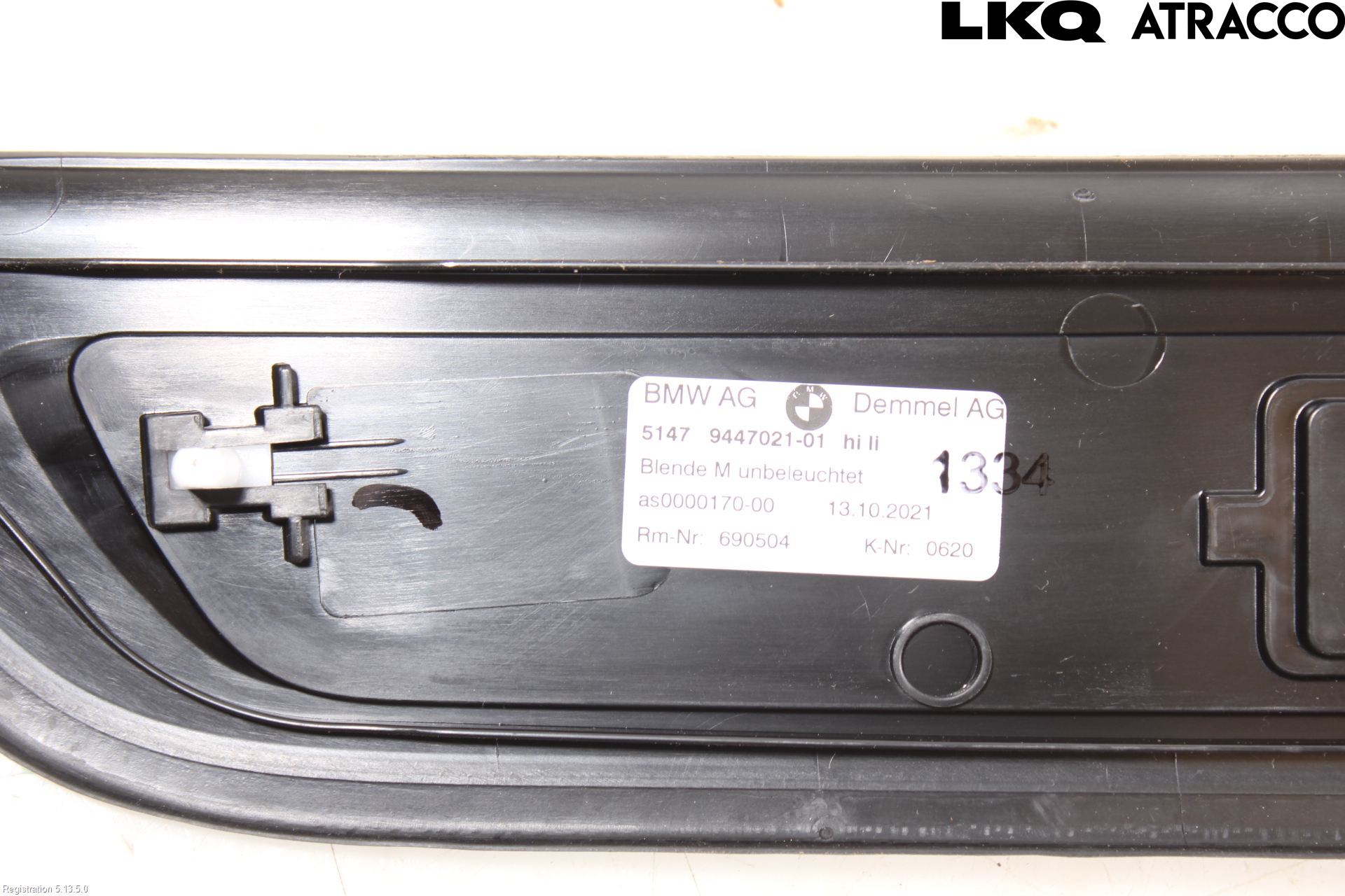 BMW 5 G30/G31/F90 17-23 Inr Tröskel-Insteg