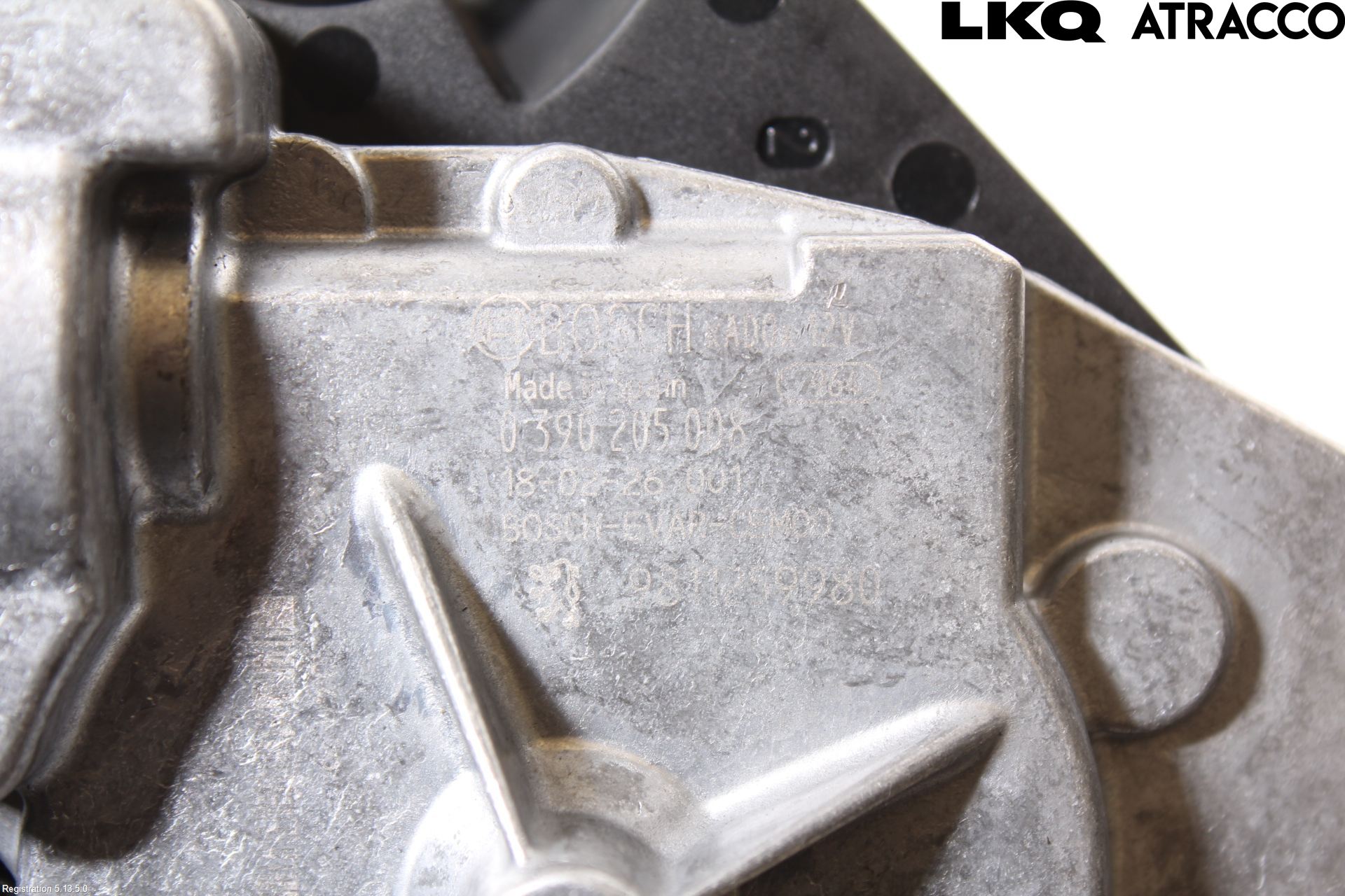 Peugeot 3008 17-24 Torkarmotor Baklucka