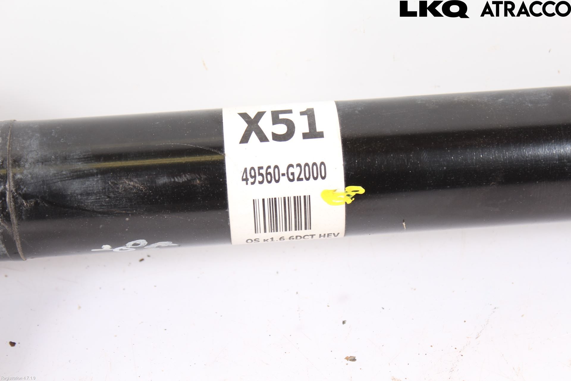 Hyundai KONA/ELECTRIC OS 18-23 Drivaxel Fram Höger