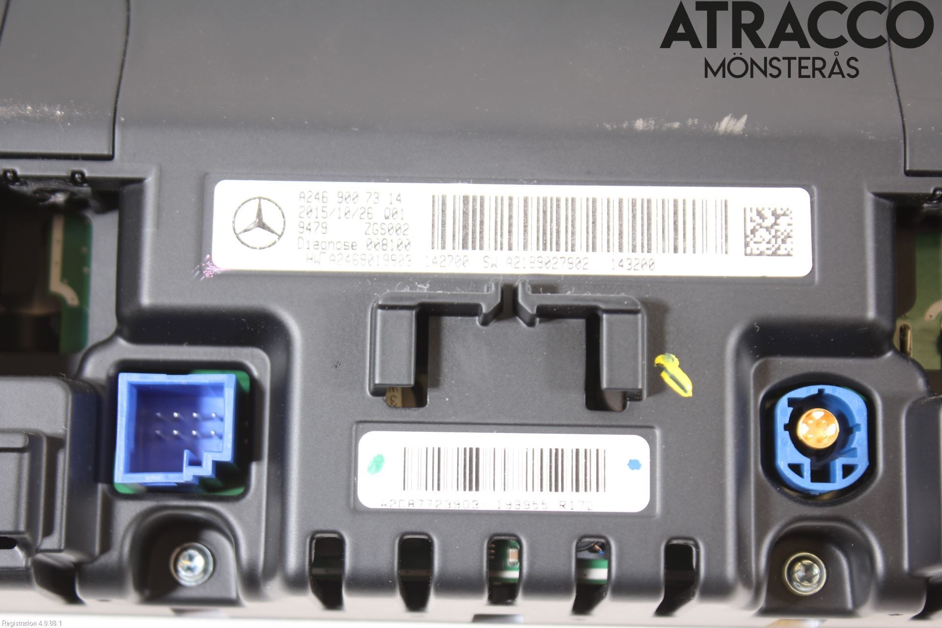 Mercedes-Benz MB CLA-KLASS (C117/X117) 13-19 Färddator