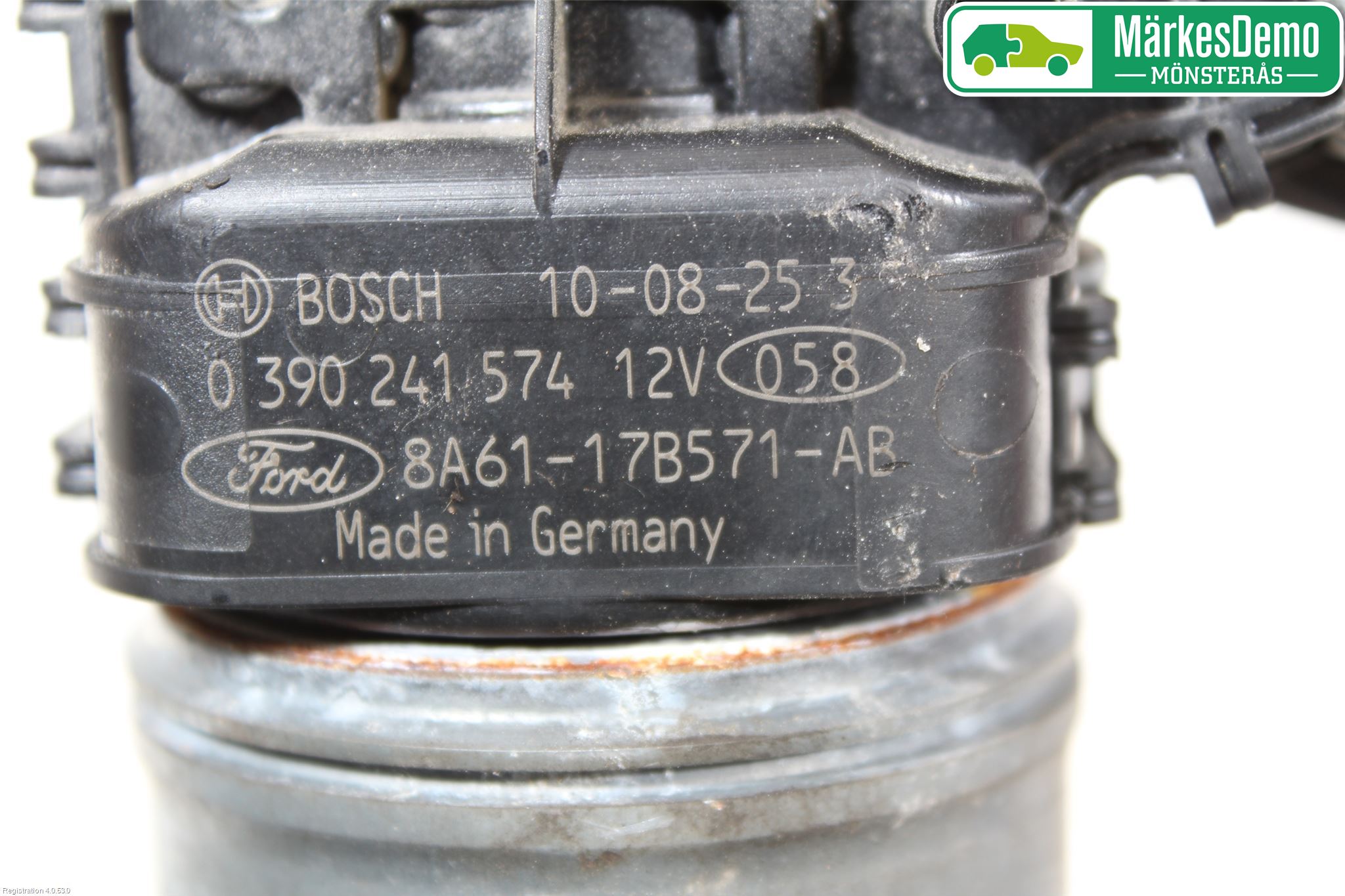 Ford FIESTA 09-12 Torkarmotor Vindruta