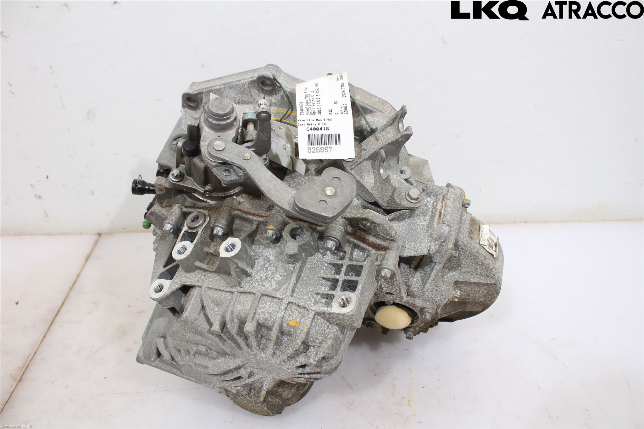 Opel ASTRA K 16-22 Växellåda Man 6 Vxl