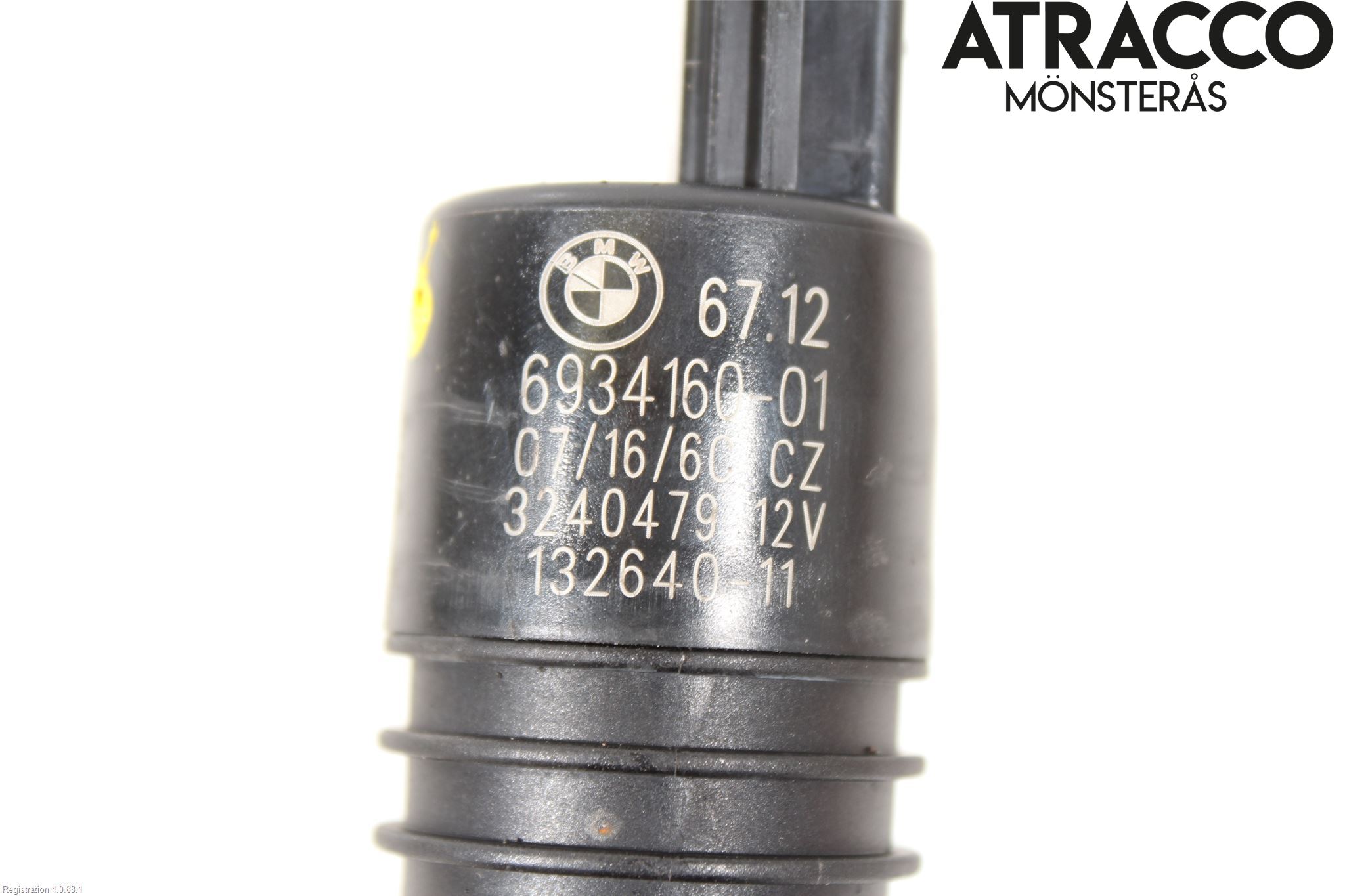 BMW 5 F10/F11/F18 09-17 Spolarpump Vindruta