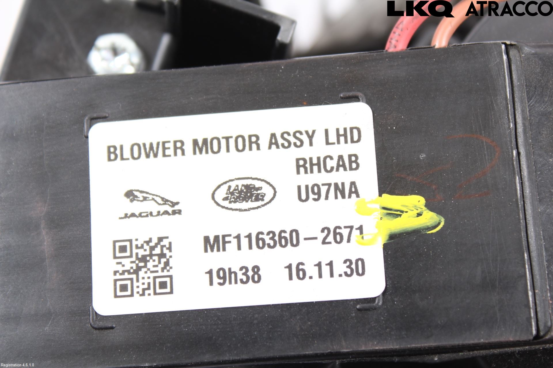 Jaguar F-PACE Värmefläkt