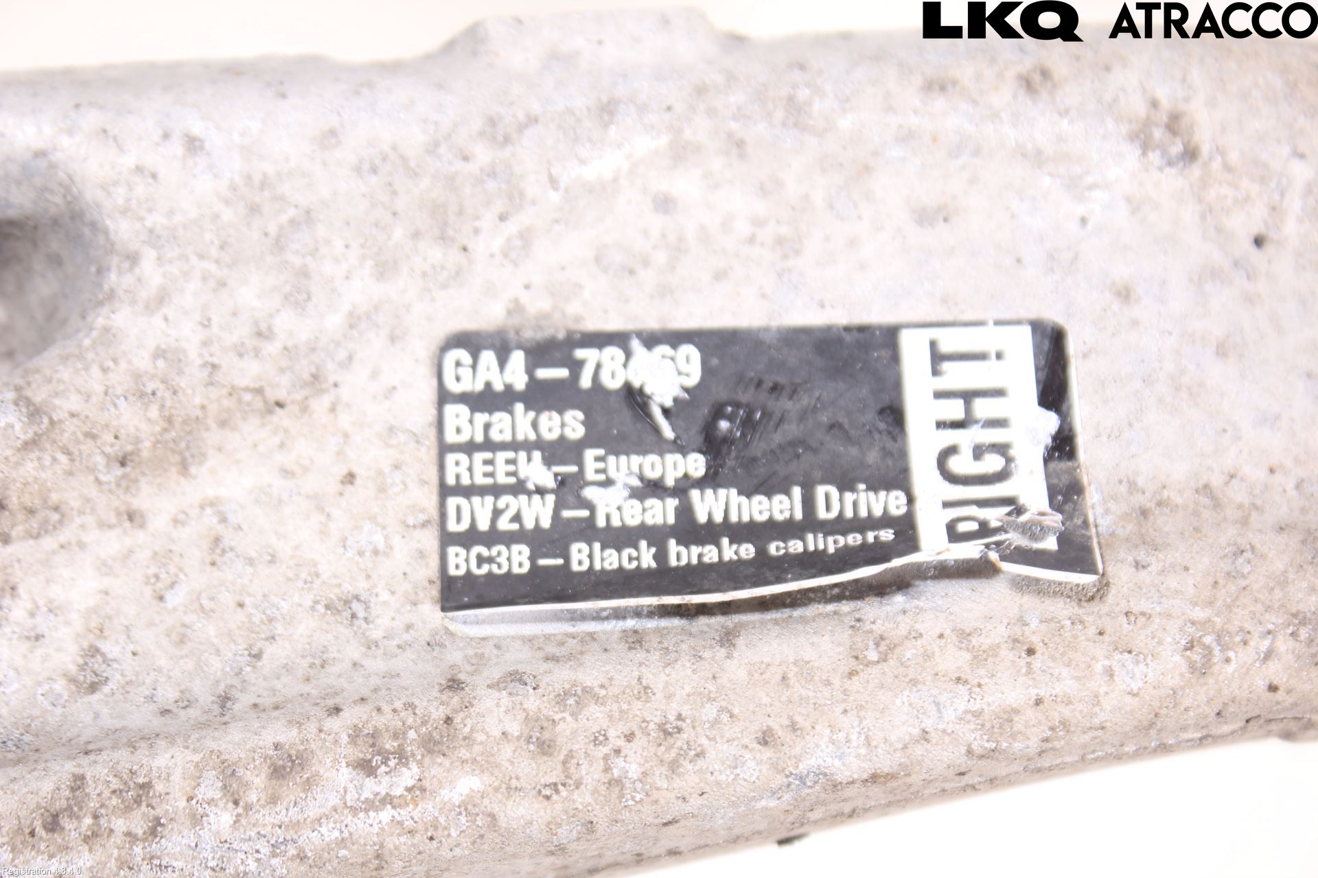 Tesla MODEL 3 17- Styrspindel Lagerhus Hö