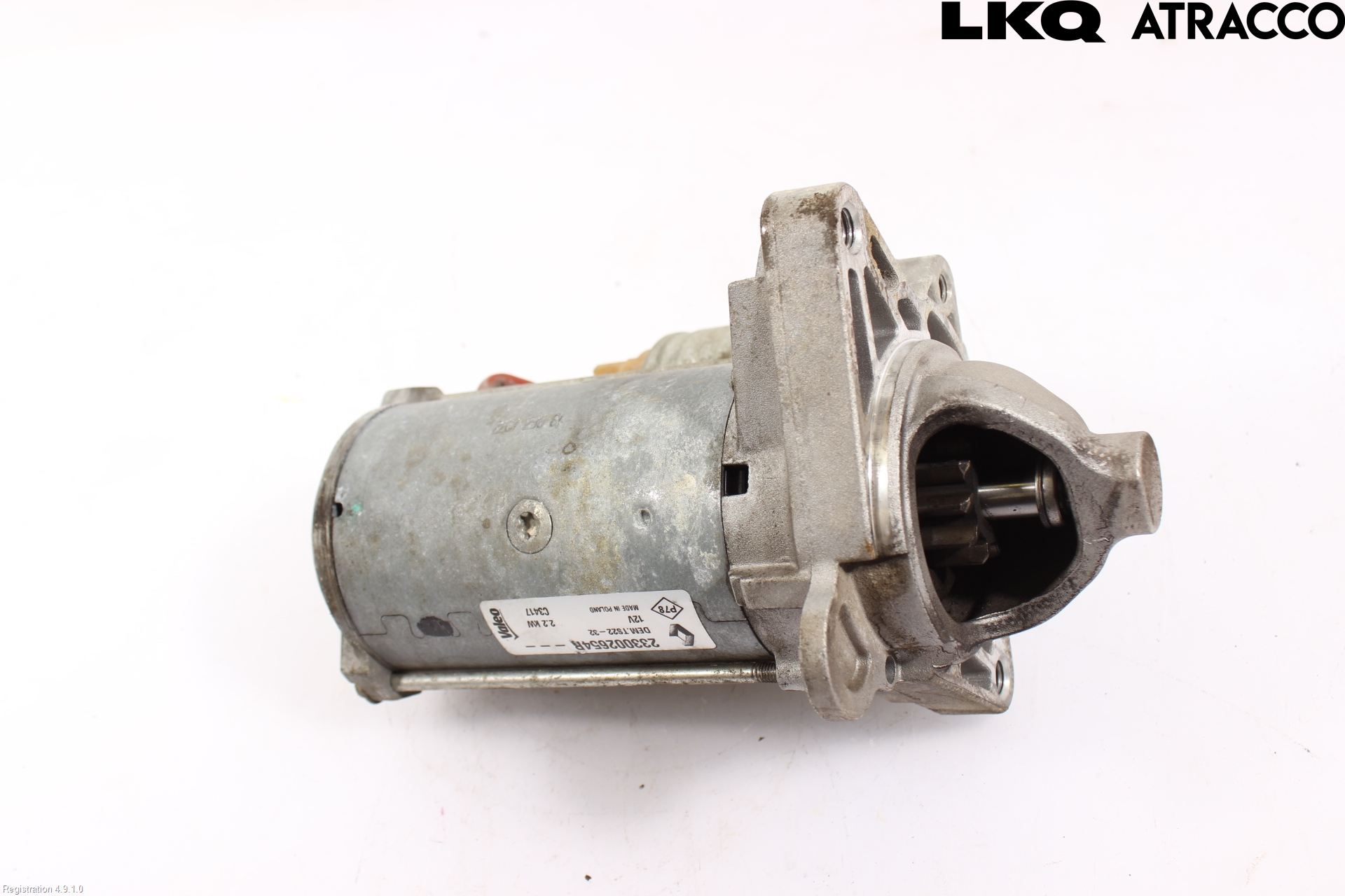 Renault TRAFIC   02-14 Startmotor Diesel