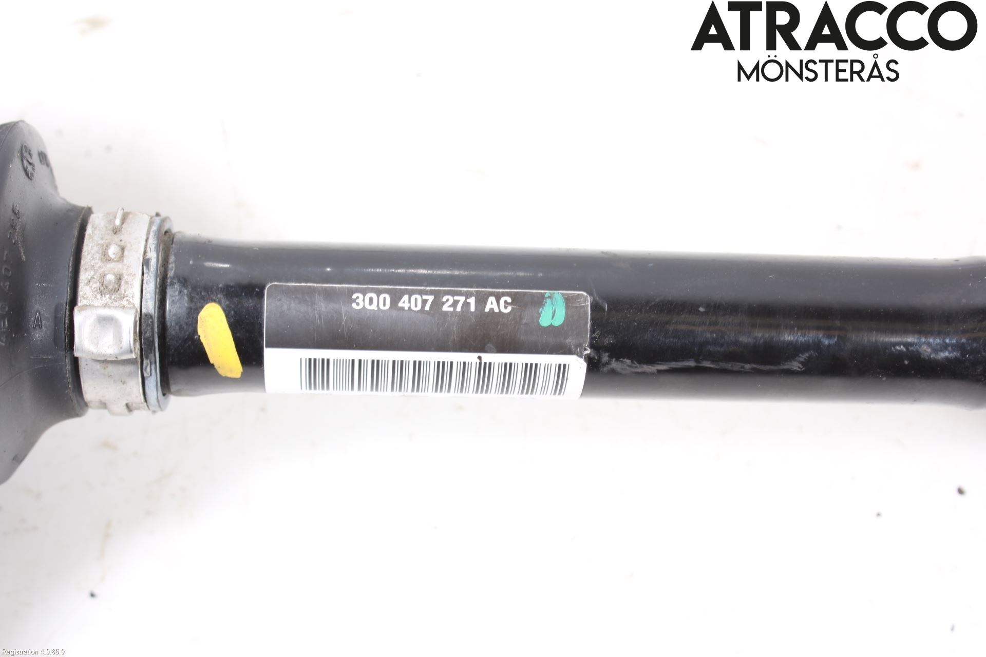 Volkswagen VW PASSAT 15-19 Drivaxel Fram Vänster