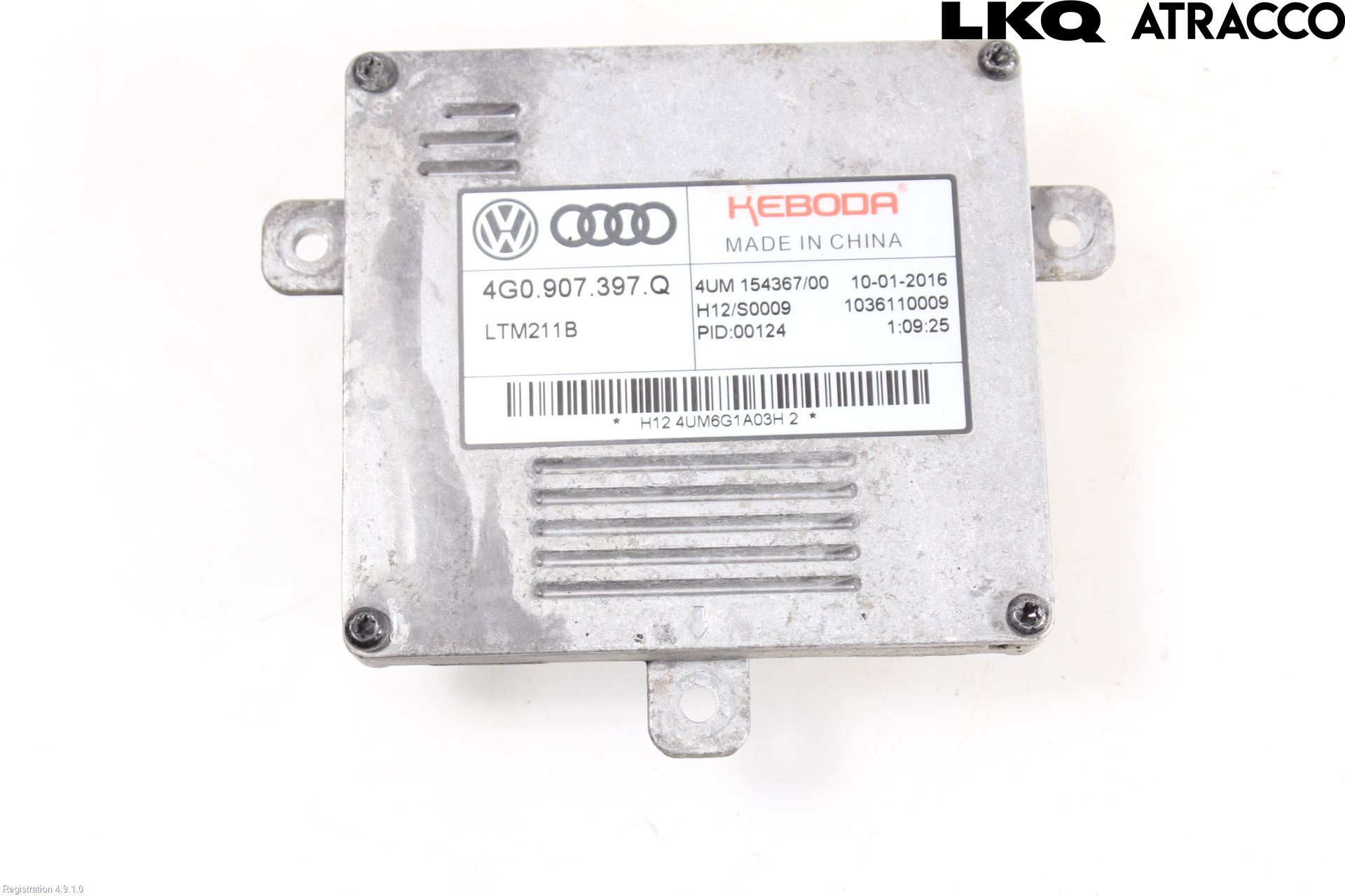 Audi A6/S6 4G 11-18 Styrenhet Strålkastare