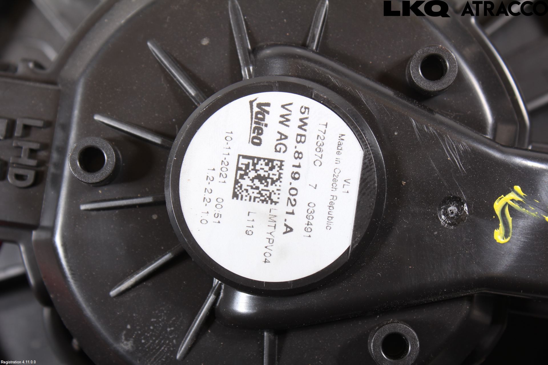 Volkswagen VW GOLF / E-GOLF VIII 20- Värmefläkt