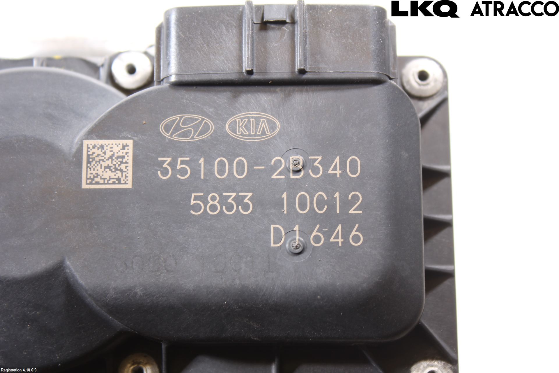 Hyundai TUCSON 05- Injspjällhus