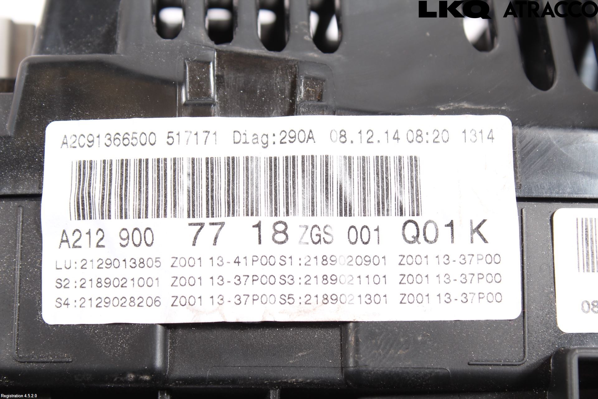 Mercedes-Benz MB E-KLASS (W212) 09-16 Instrument Komb
