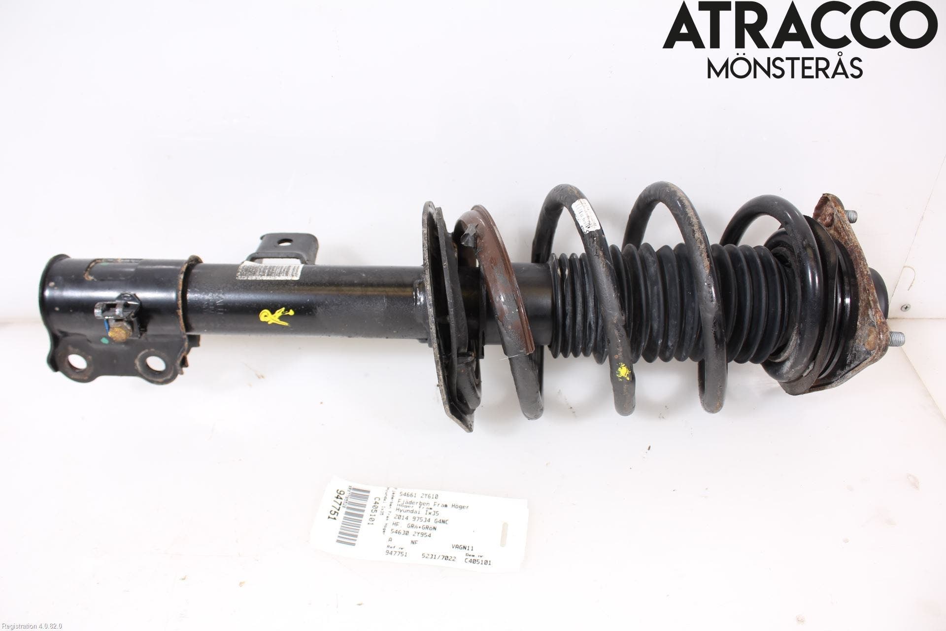 Hyundai ix35 Fjäderben Fram Höger