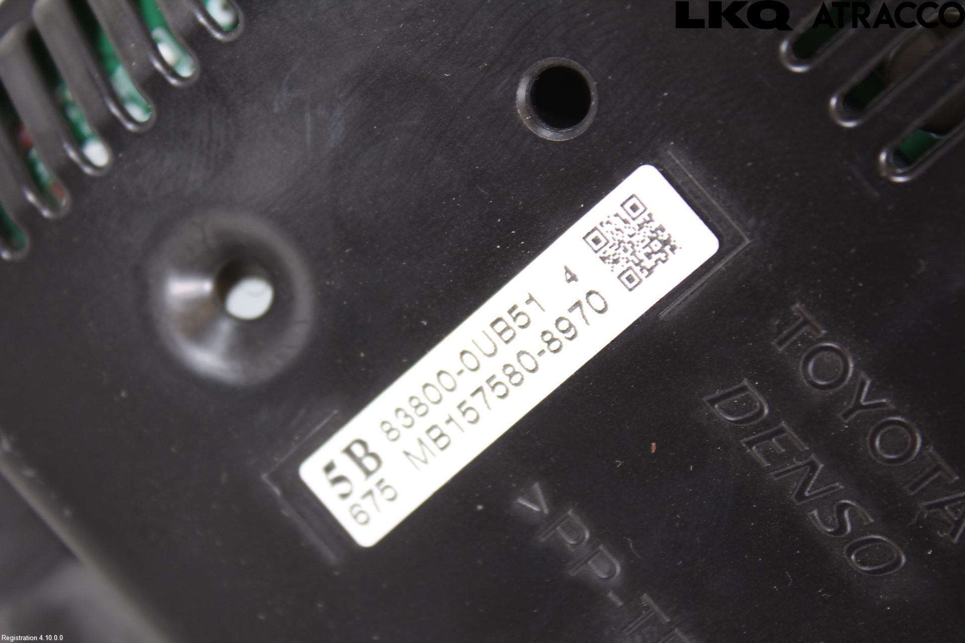 Toyota YARIS XP130 12-14 Instrument Komb