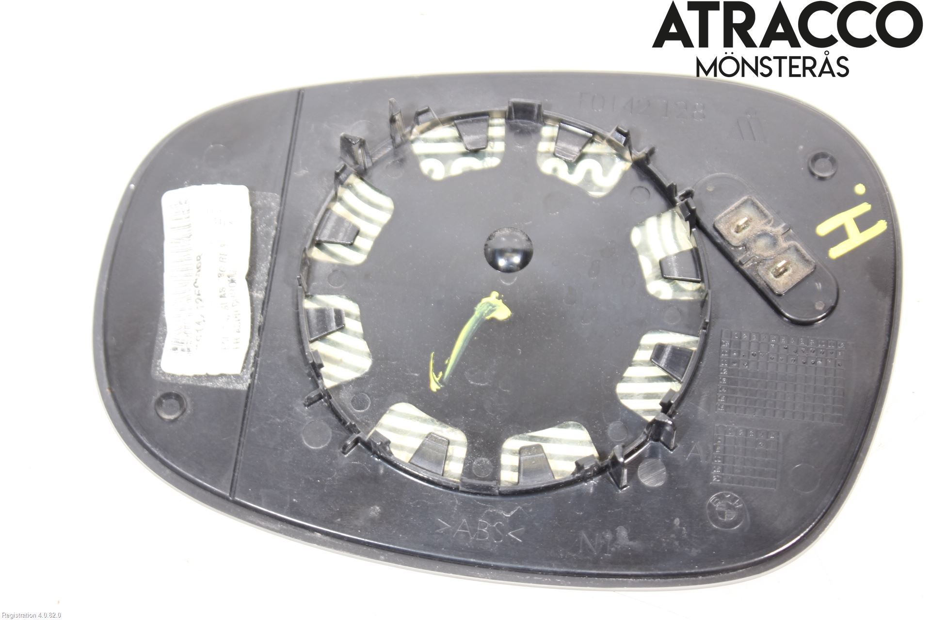 BMW 3 E90/91 SED/TOU 05-12 Spegelglas Hö