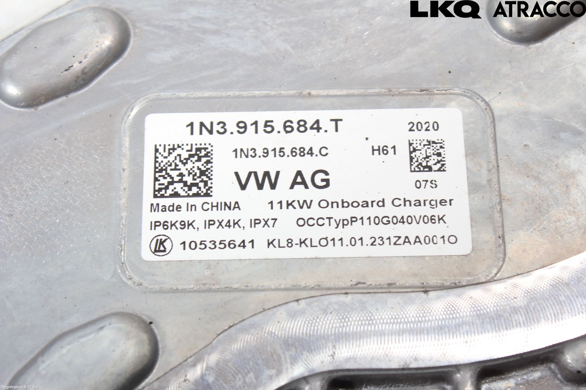 Volkswagen VW ID BUZZ/CARGO 22- Batteriladdare Högspänning