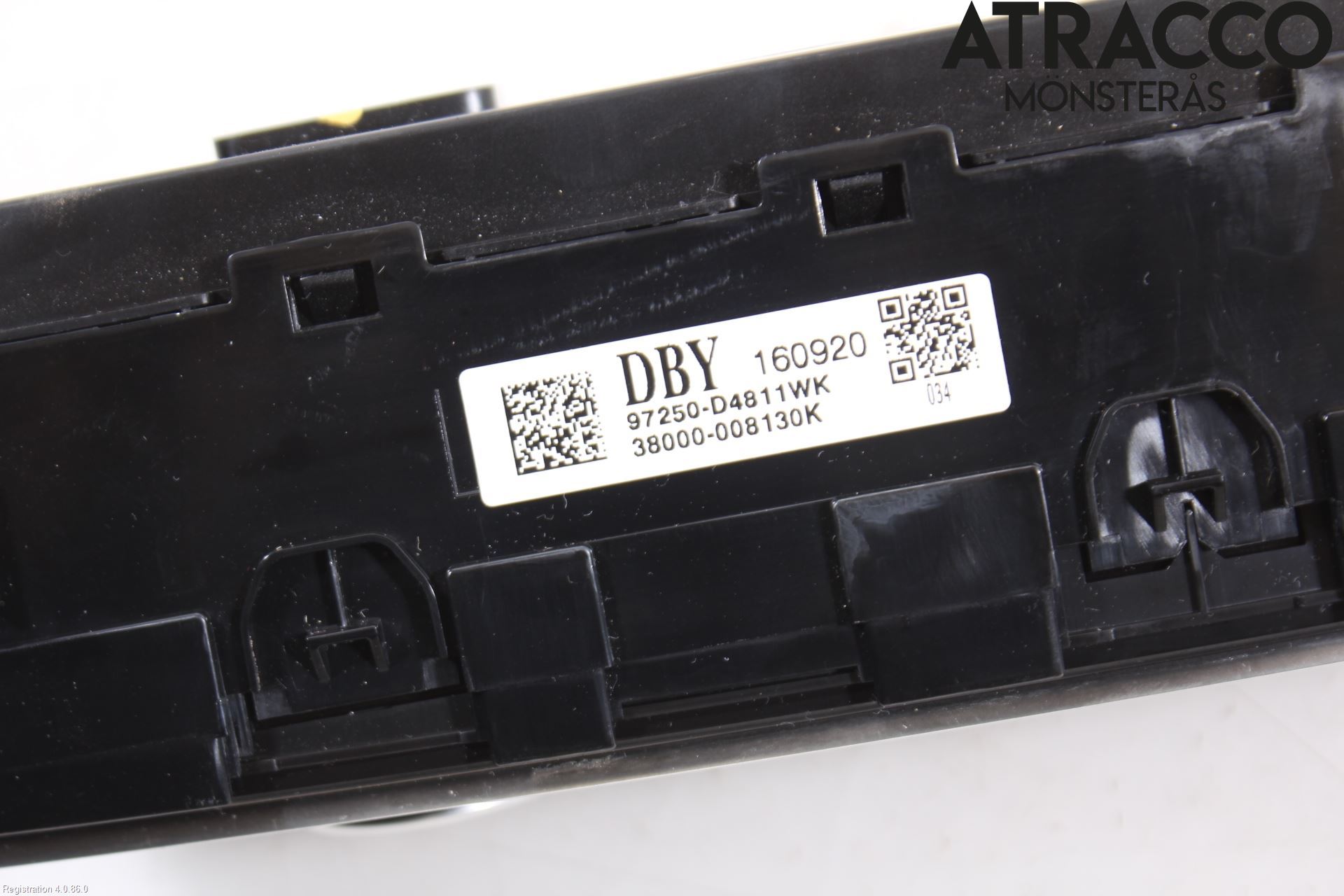 Kia OPTIMA 16-20 Ac Styrenhet Ac Manöveren