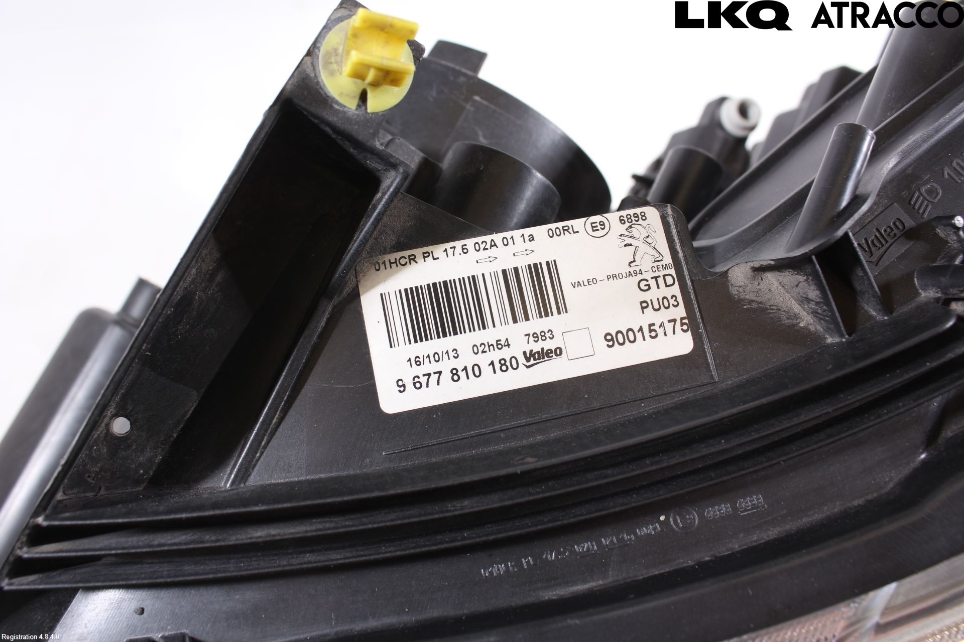 Peugeot 2008 13-20 Strålkastare Vänster