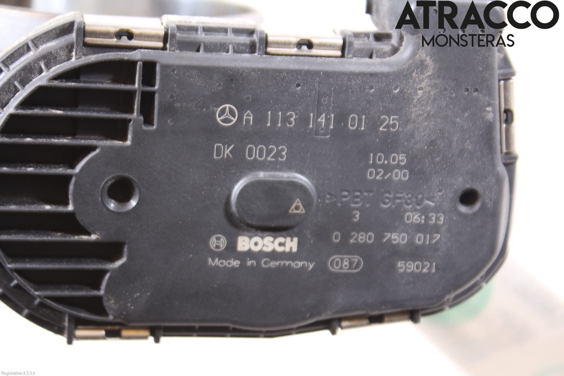 Mercedes-Benz MB S-KLASS (W221) 05-13 Injspjällhus